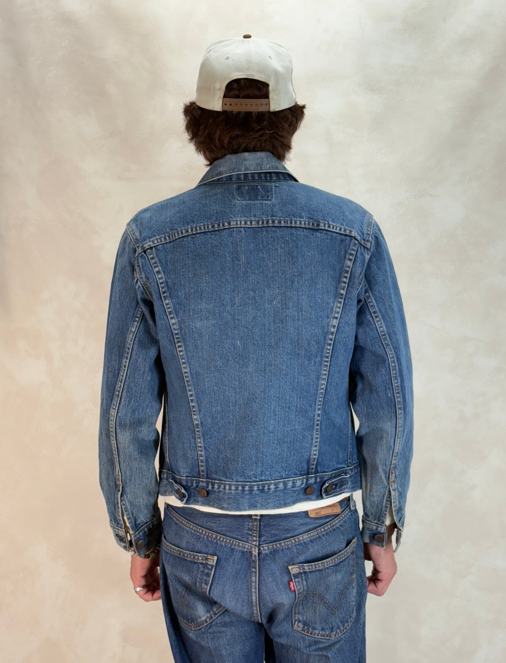 Size 38US / 48EU. Vintage 70/80s 70506 Levis 2 pocket jacket Made in USA - USA Vintage Bcn