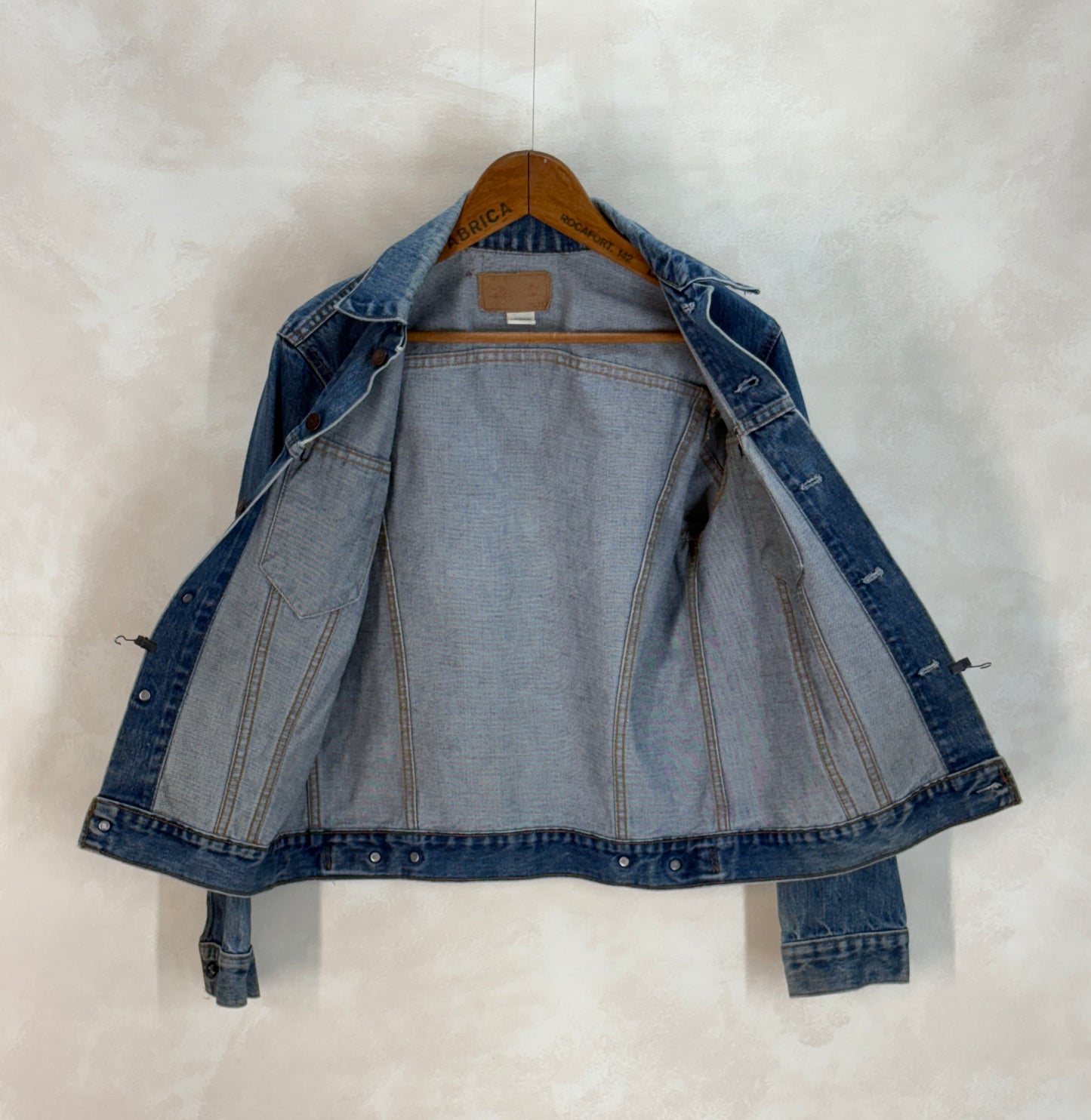 Size 38US / 48EU. Vintage 70/80s 70506 Levis 2 pocket jacket Made in USA - USA Vintage Bcn