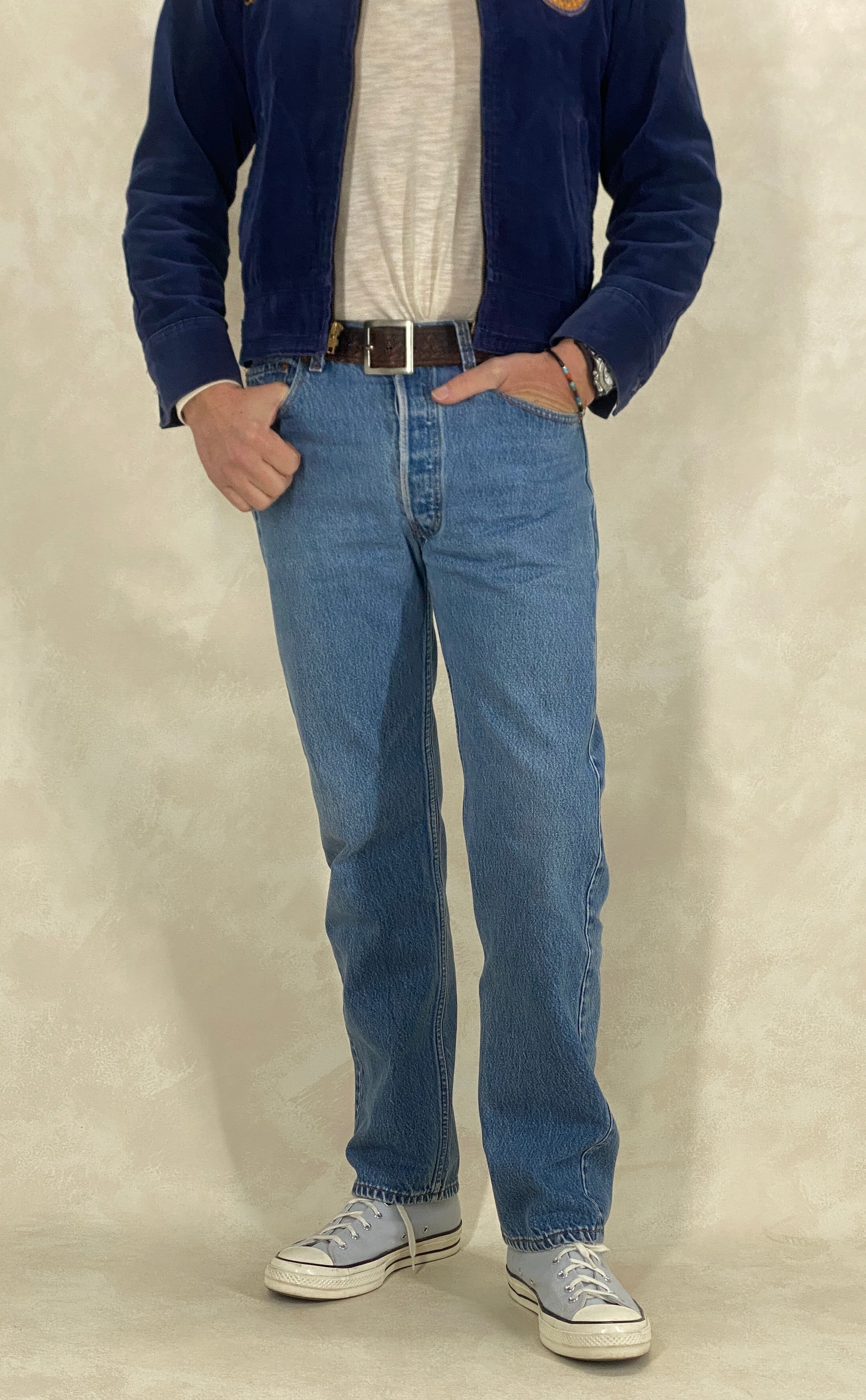 34X31 Levi's 501 Vintage Denim Jeans Made in USA - USA Vintage Bcn levis 501 vintage denim jeans made in usa size 34x31