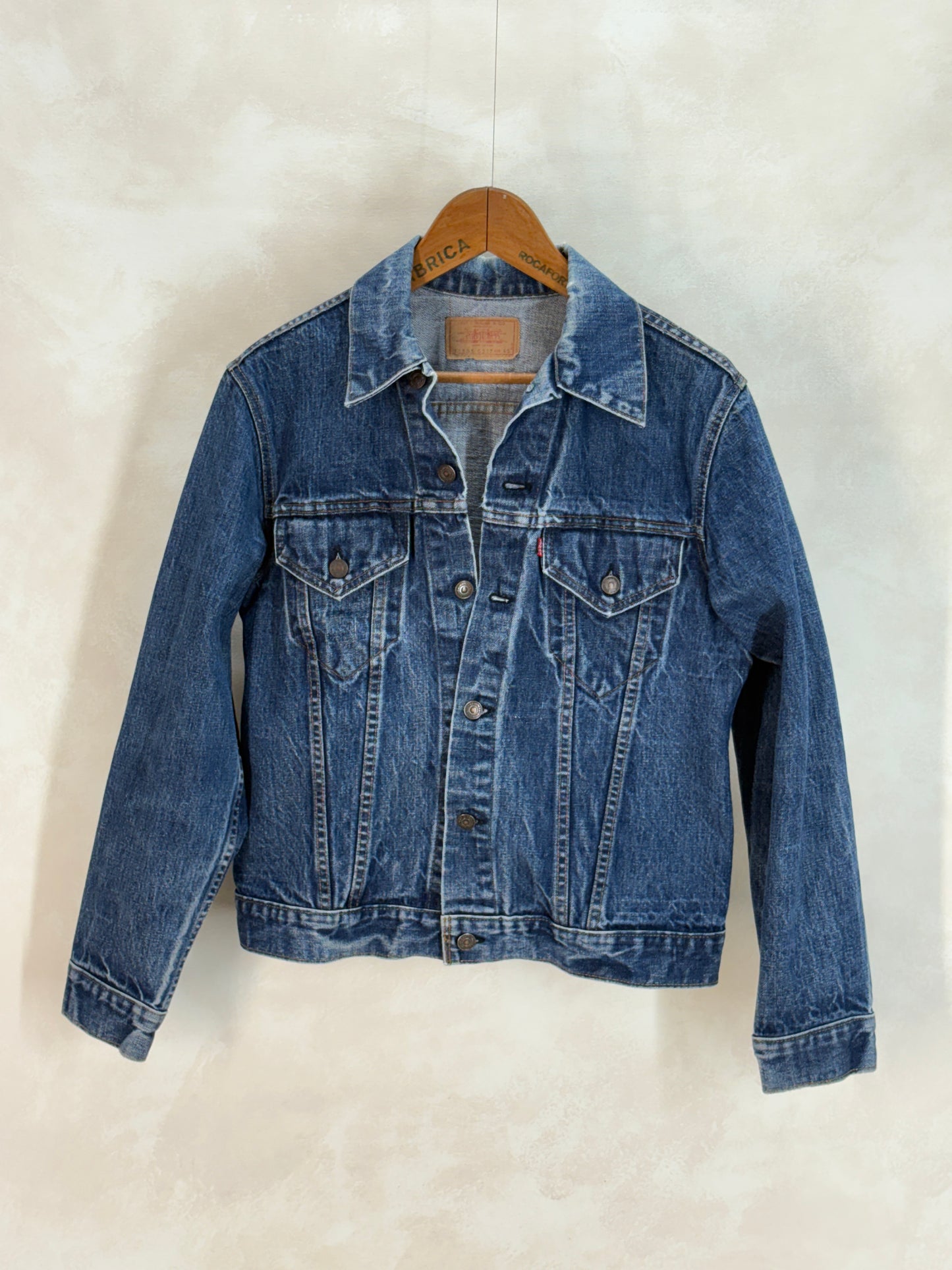 Size 40US / 50EU. Levi’s 70505 – Vintage 70s 2-Pocket Jacket – USA Made - USA Vintage Bcn