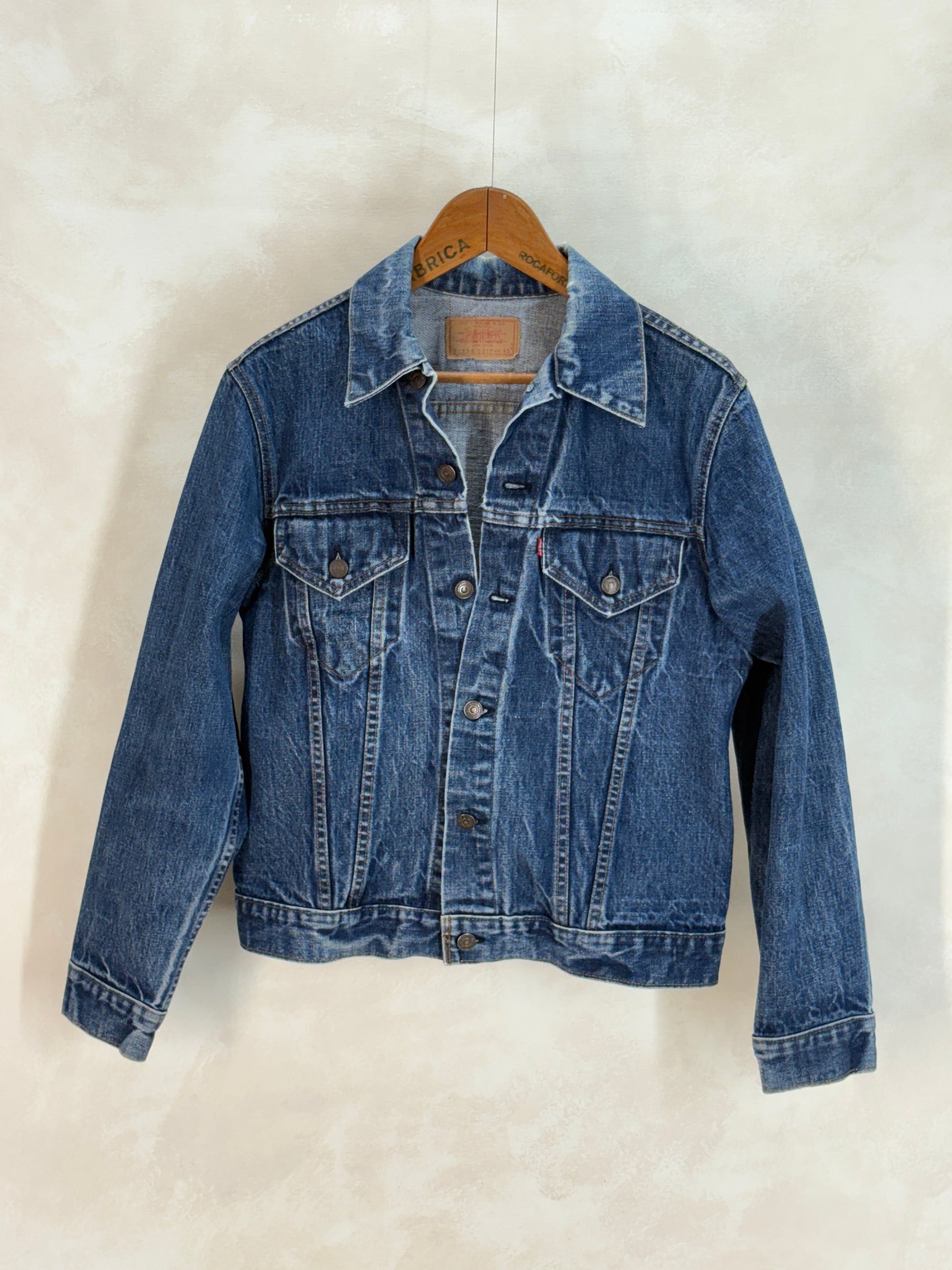 Size 40US / 50EU. Levi’s 70505 – Vintage 70s 2-Pocket Jacket – USA Made - USA Vintage Bcn