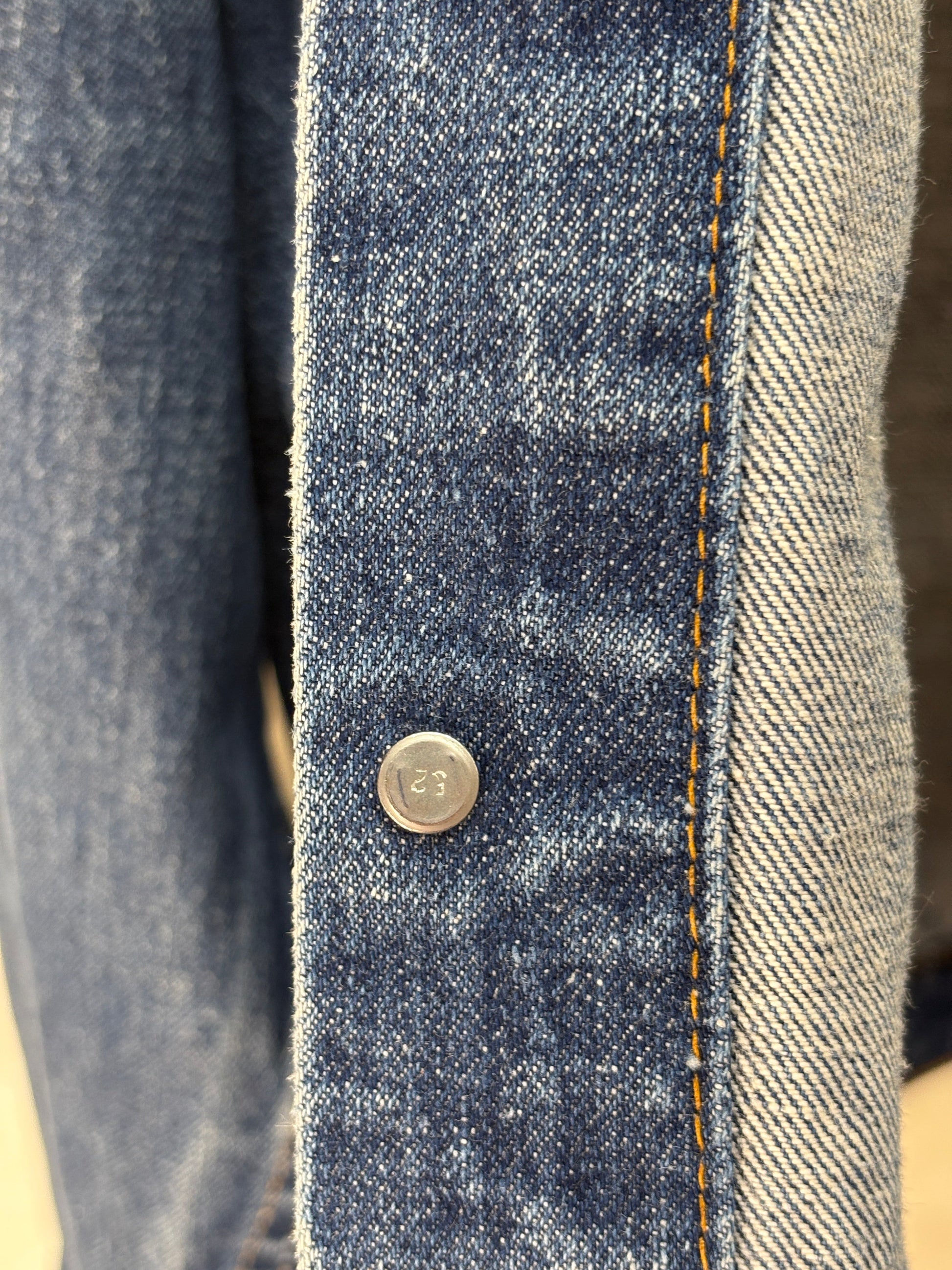 Size 40US / 50EU. Levi’s 70505 – Vintage 70s 2-Pocket Jacket – USA Made - USA Vintage Bcn