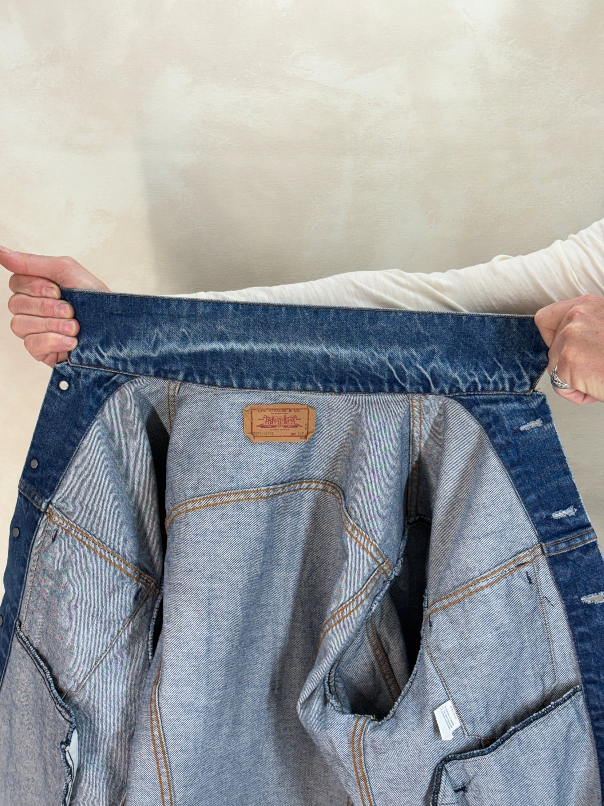 Size 42US / 52EU. Vintage 80s 70506 Levis 4 pockets jacket Made in USA - USA Vintage Bcn