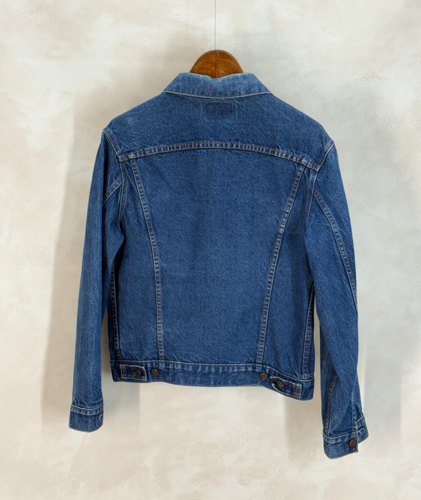 Size 42US / 52EU. Vintage 80s 70506 Levis 4 pockets jacket Made in USA - USA Vintage Bcn