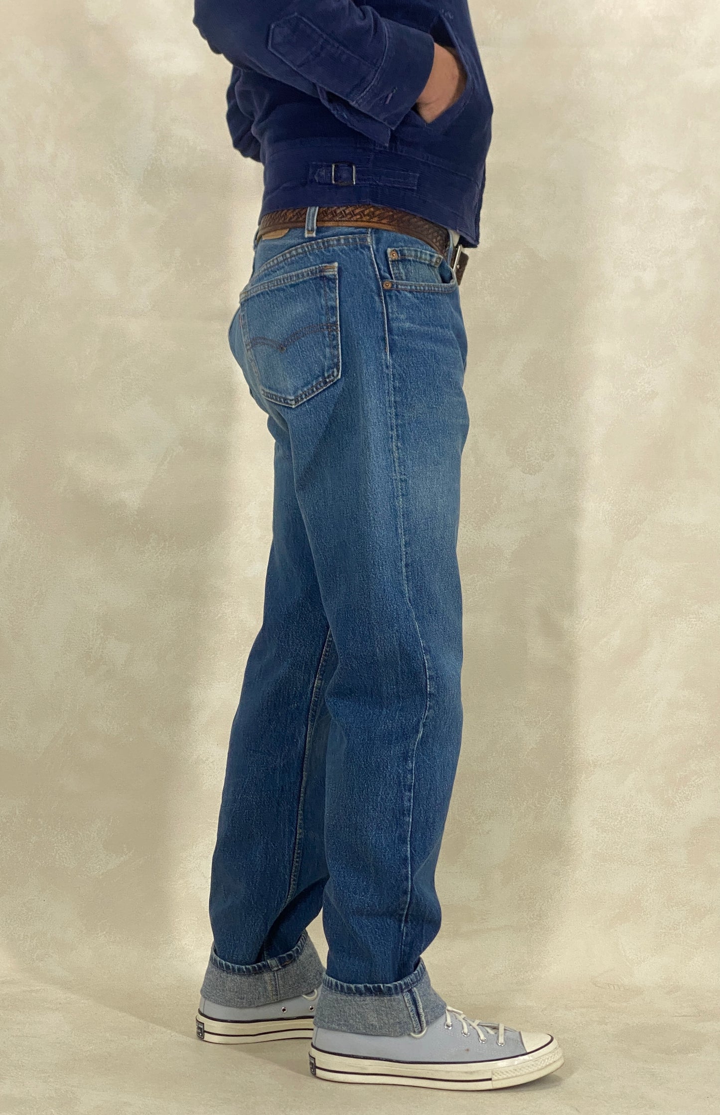 34X34 Levi's 501 Vintage Denim Jeans from the 80s - USA Vintage Bcn