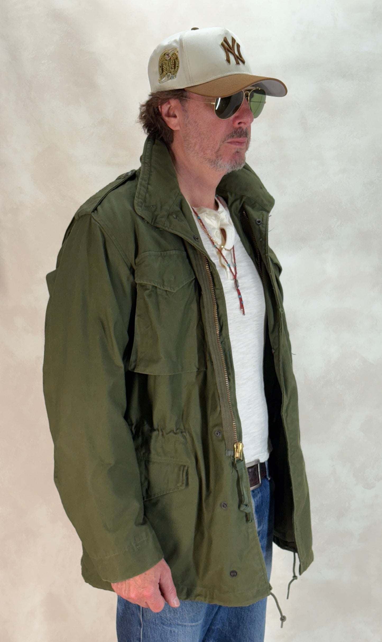 Small Long. Authentic 1972 US Army M-65 Field Jacket – Vintage Military Issue. Made by John Ownbey - USA Vintage Bcn