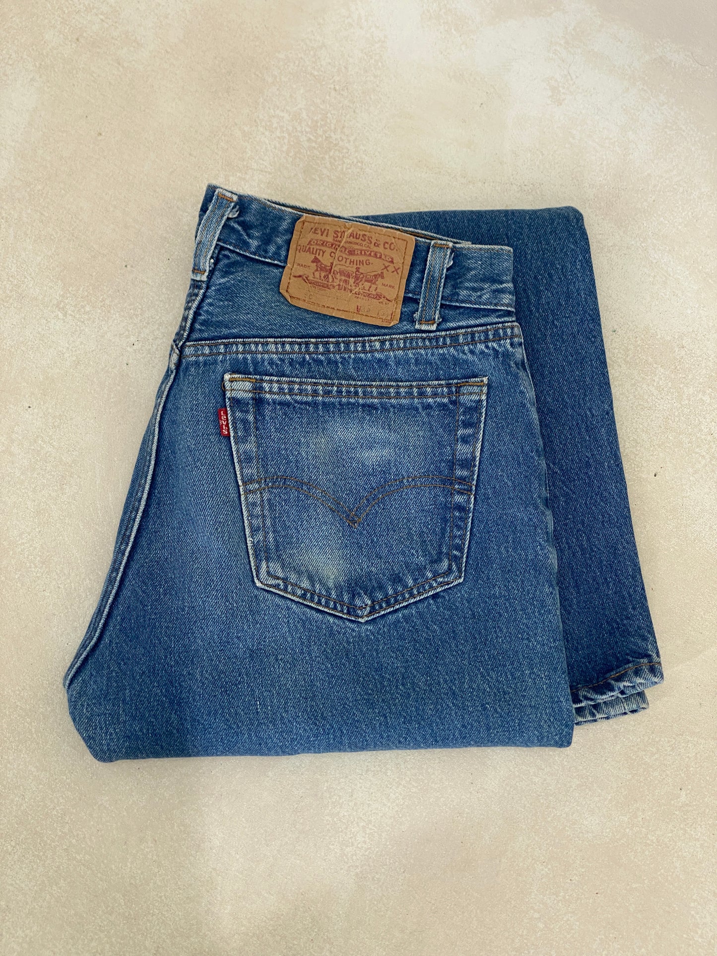 33X34 Levi's 501 Vintage Denim Jeans Made in USA - USA Vintage Bcn