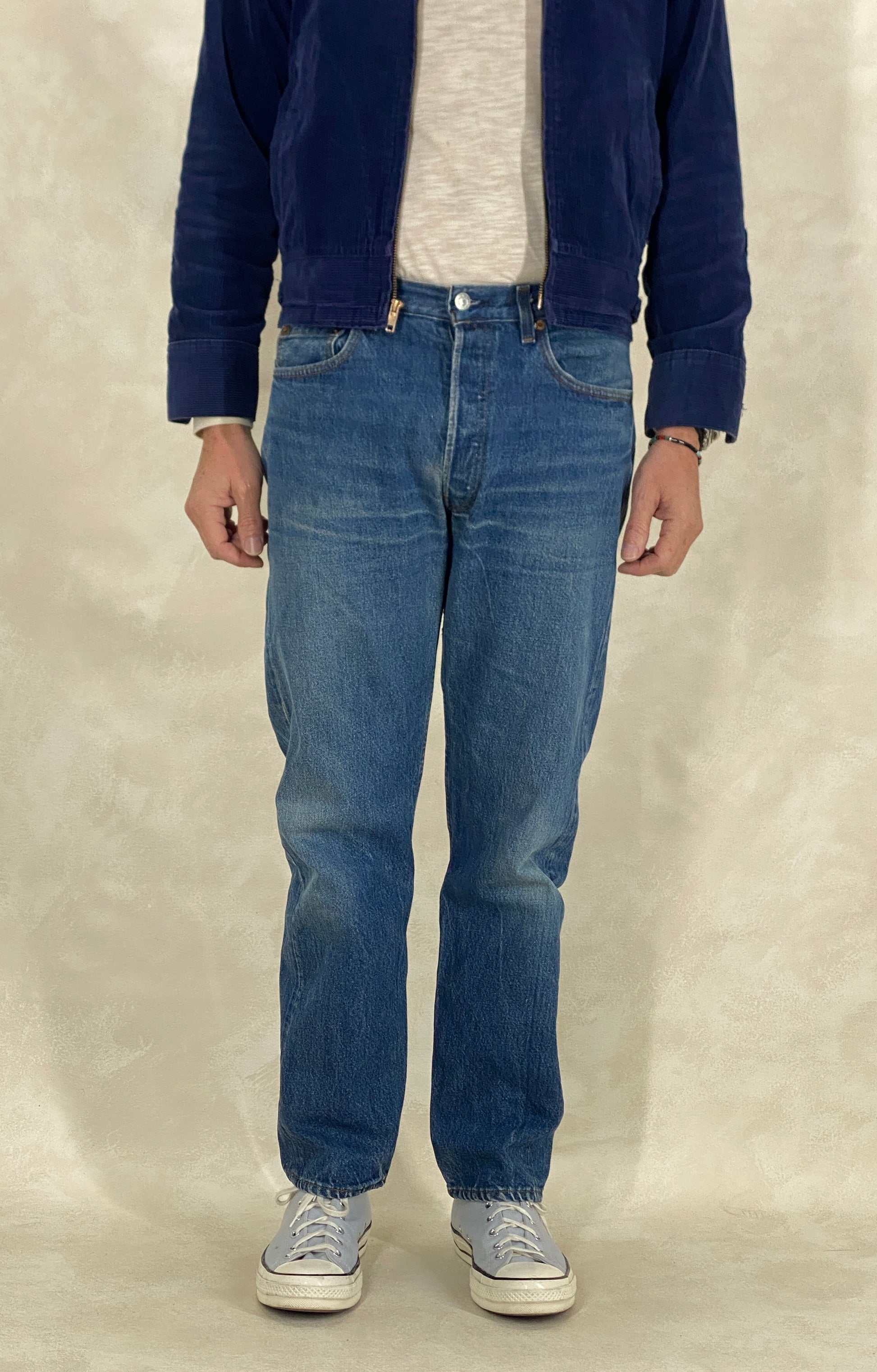 33X30 Levi's 501 Vintage Denim Jeans Made in USA in 1985 - USA Vintage Bcn