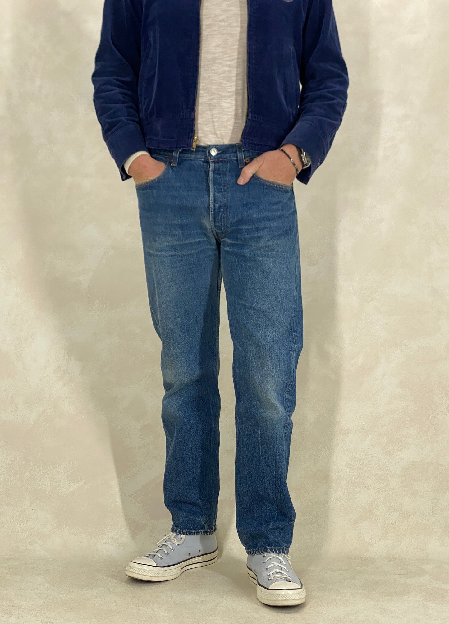 33X30 Levi's 501 Vintage Denim Jeans Made in USA in 1985 - USA Vintage Bcn