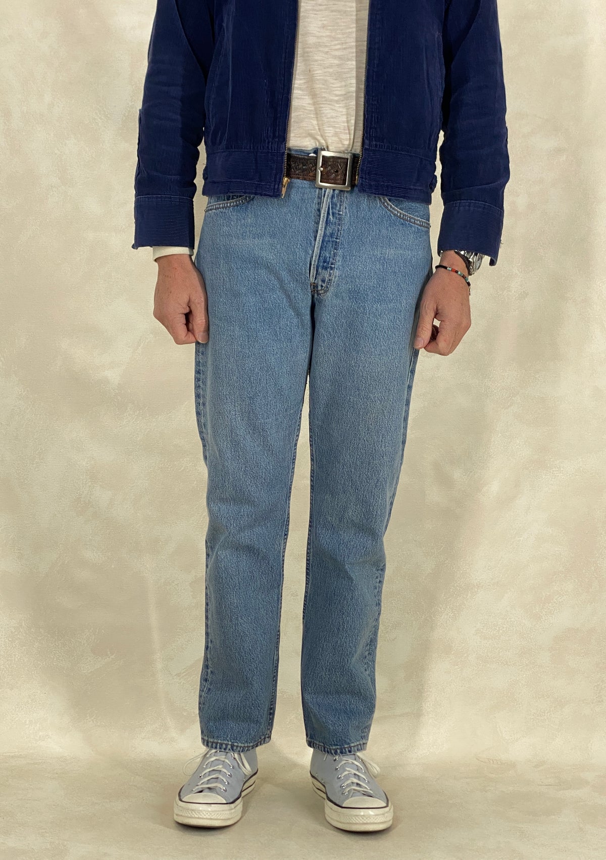 32X30 Levi's 501 Vintage Denim Jeans Made in USA-military-AJ357 Studio