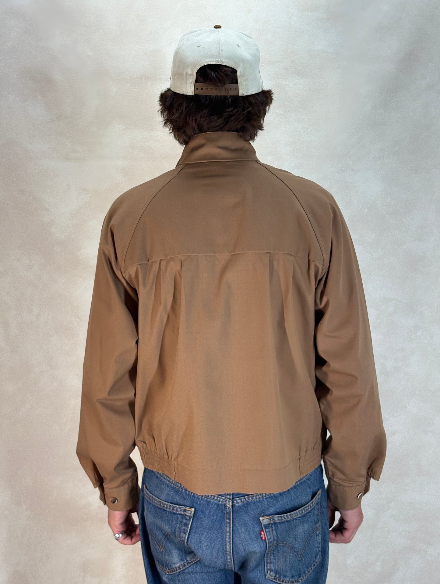 Size 42US / 52EU , 70s Light jacket made by English Squire . - USA Vintage Bcn