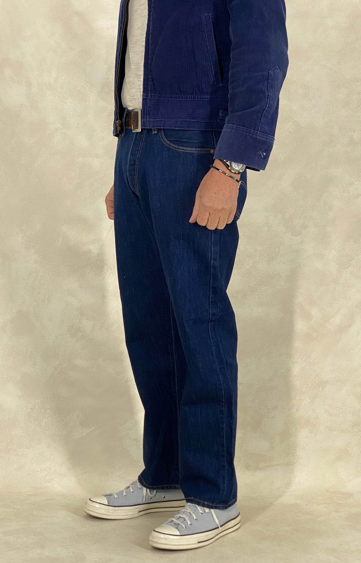 33X30 Levi's 501 Vintage 2006 Denim Jeans Made in Colombia-military-AJ357 Studio