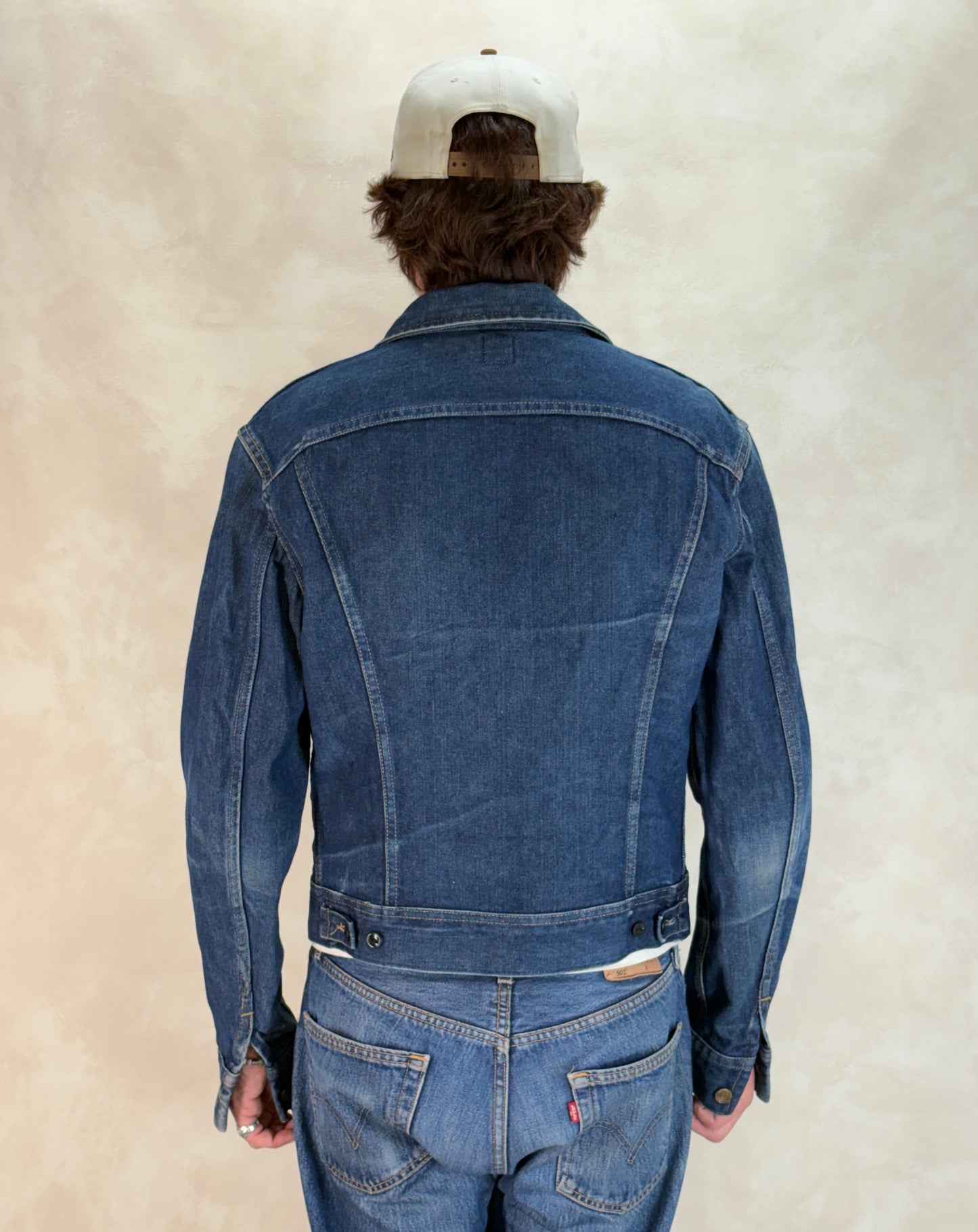 Size 40L US / 50L EU. Vintage 1970s Lee Denim Jacket – 2 Chest Pockets – Made in USA - USA Vintage Bcn