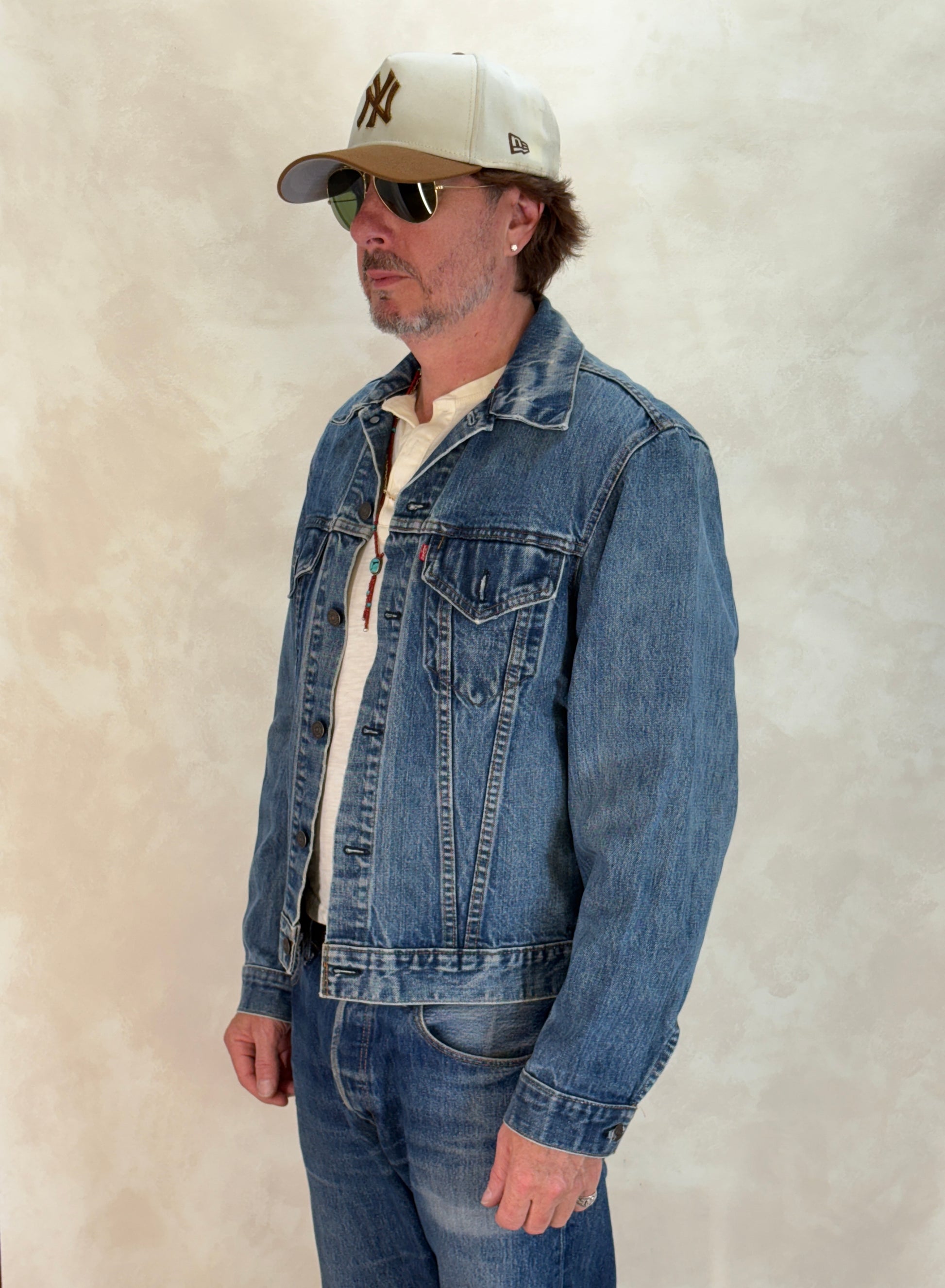 levis 71205 jacket, vintage levis denim, 70s jean jacket, usa made levis, vintage denim jacket, levis 44l, retro 1970