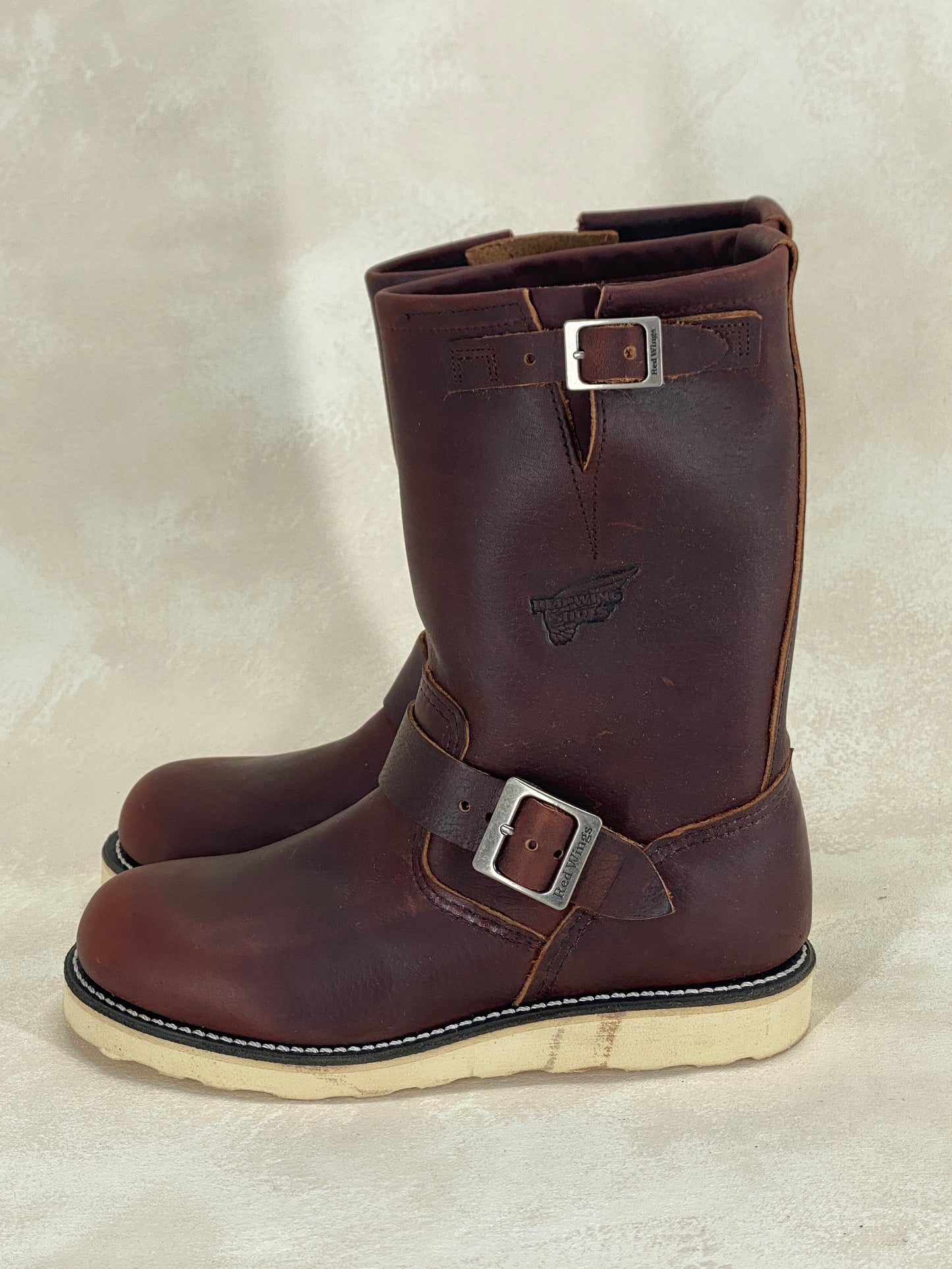 Size 5.5D US (37.5 EU) RW 2970 Heritage Engineer Boots, Made in USA Factory Seconds - USA Vintage Bcn