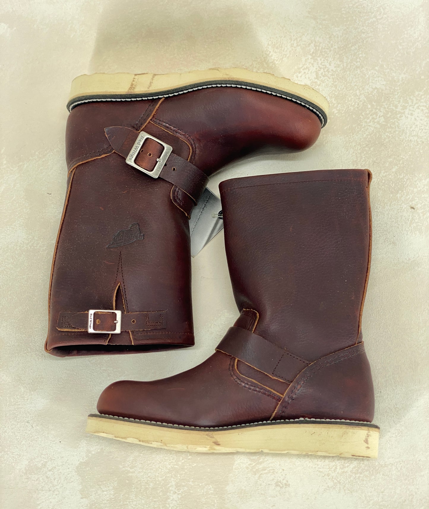 Size 5.5D US (37.5 EU) RW 2970 Heritage Engineer Boots, Made in USA Factory Seconds - USA Vintage Bcn