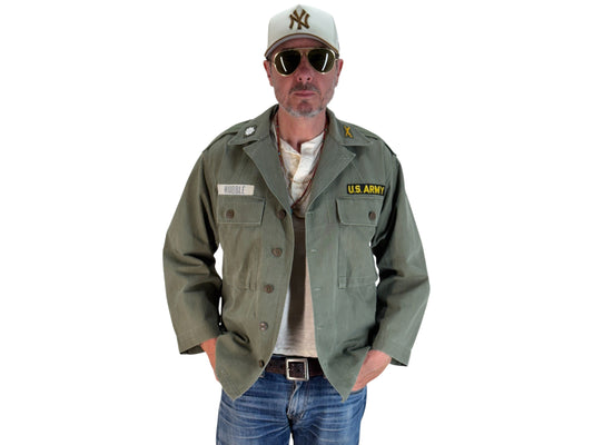 Authentic US Army HBT Utility Shirt – Type II – Korean War Era - USA Vintage Bcn