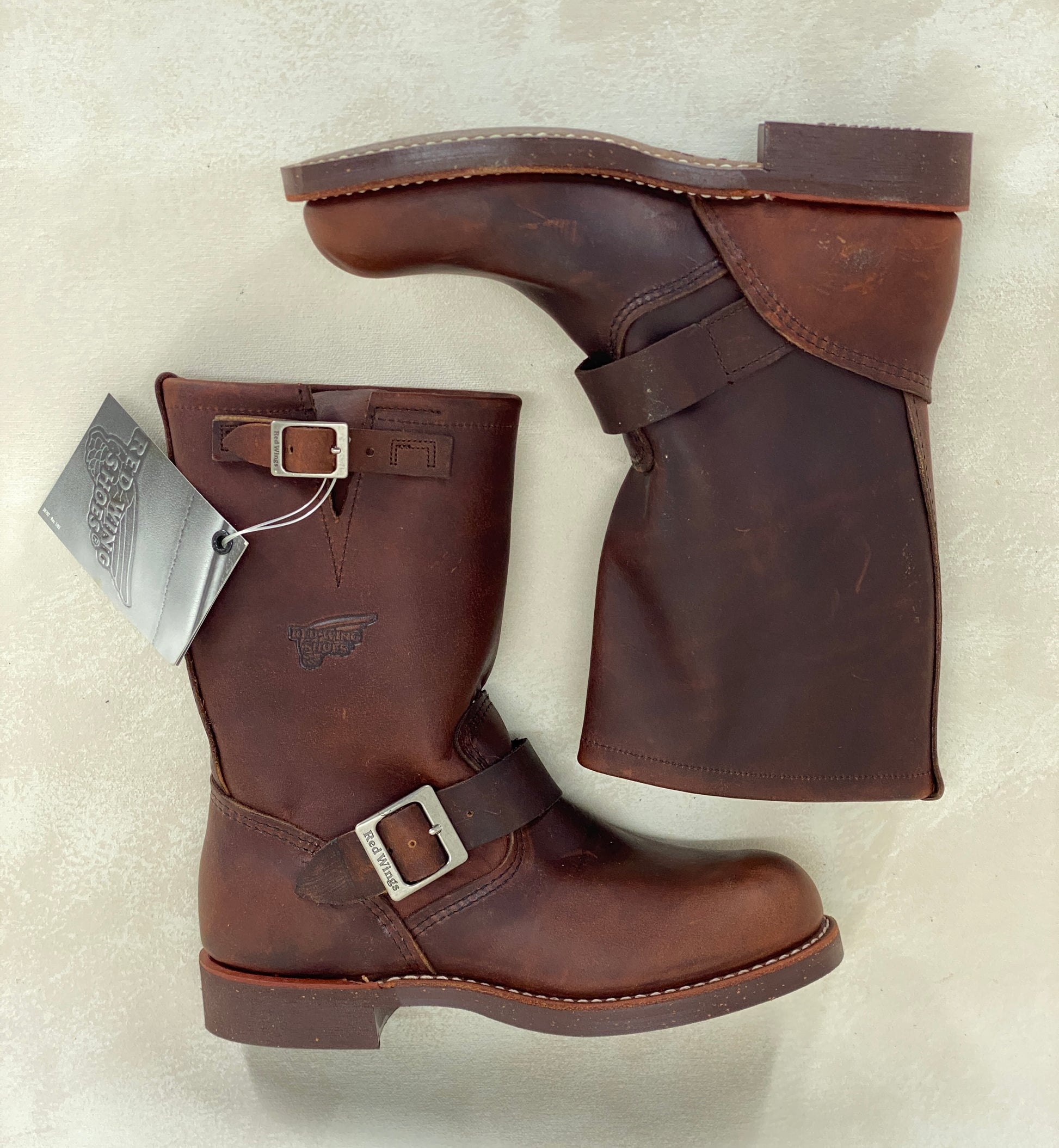 Size 5.5D (37.5 Euro) RW 2991 Heritage Engineer Boots, Made in USA Factory Seconds - USA Vintage Bcn