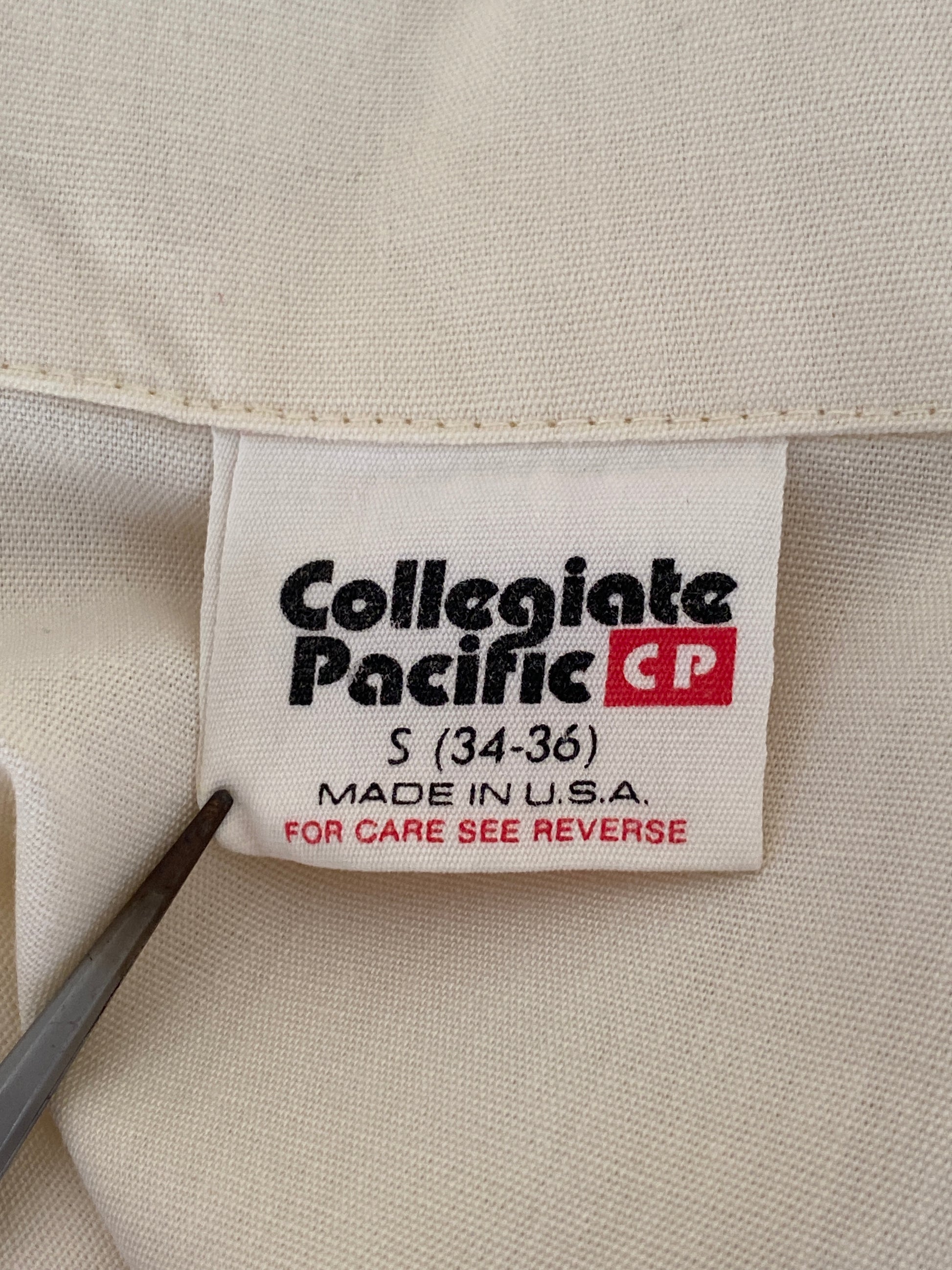 Size Small, 60s Vintage Cotton Jacket Made in USA - USA Vintage Bcn