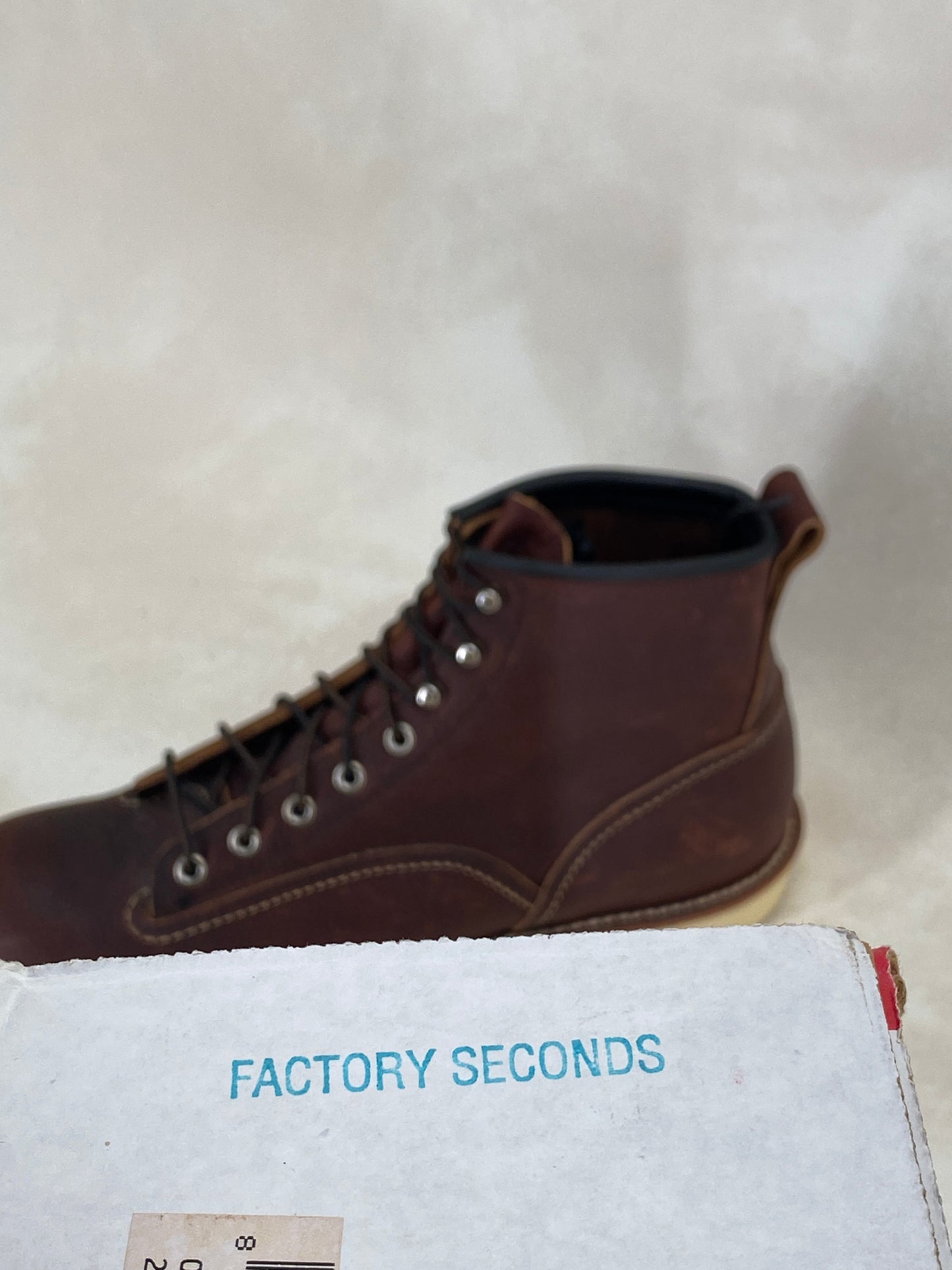 Size 9 D (42 Euro) R W Lineman 2906 Boots Made In USA. Seconds - USA Vintage Bcn