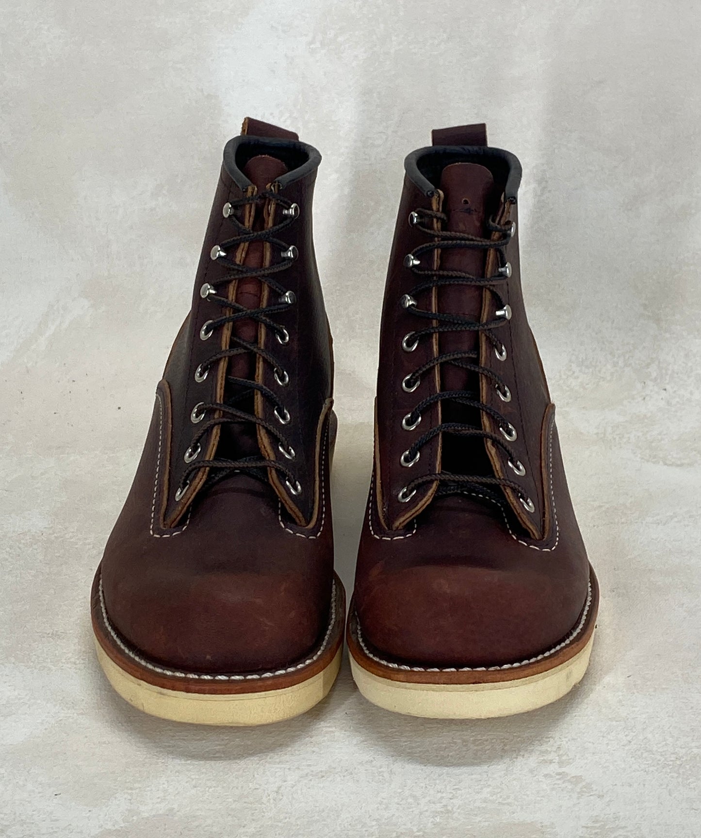 Size 8.5 D (41.5 Euro) Red Wing Lineman 2906 Boots Made In USA. Factory Seconds - USA Vintage Bcn