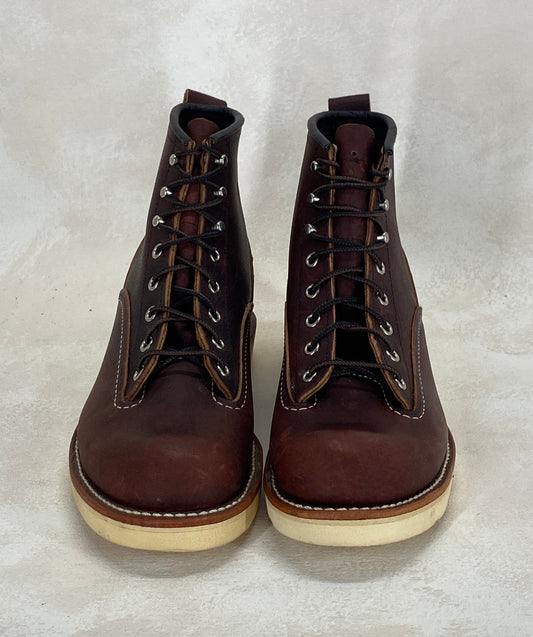 Size 8.5 D (41.5 Euro) Red Wing Lineman 2906 Boots Made In USA. Factory Seconds - USA Vintage Bcn
