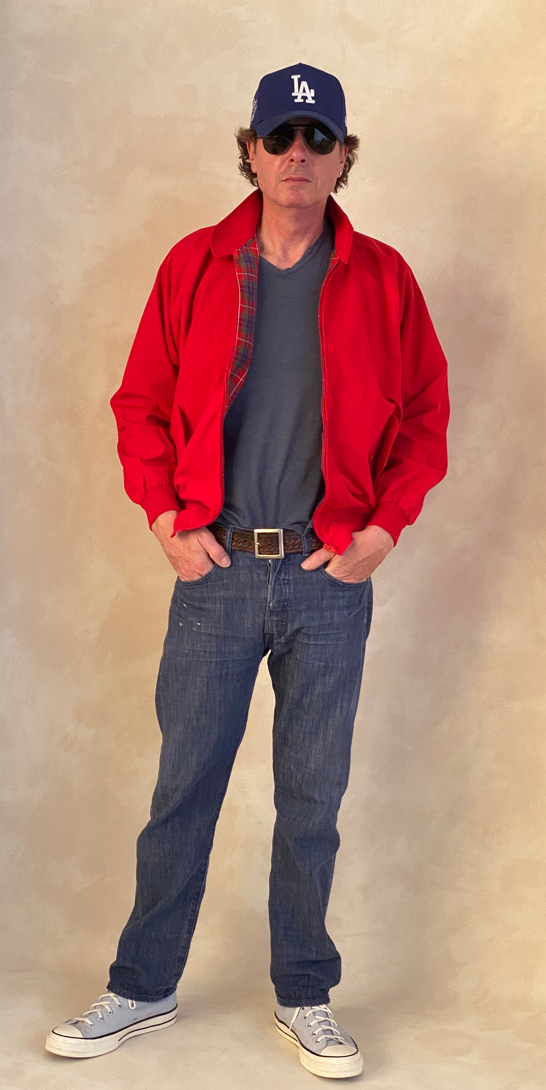 Size Medium Vintage Light Zipper Jacket - USA Vintage Bcn