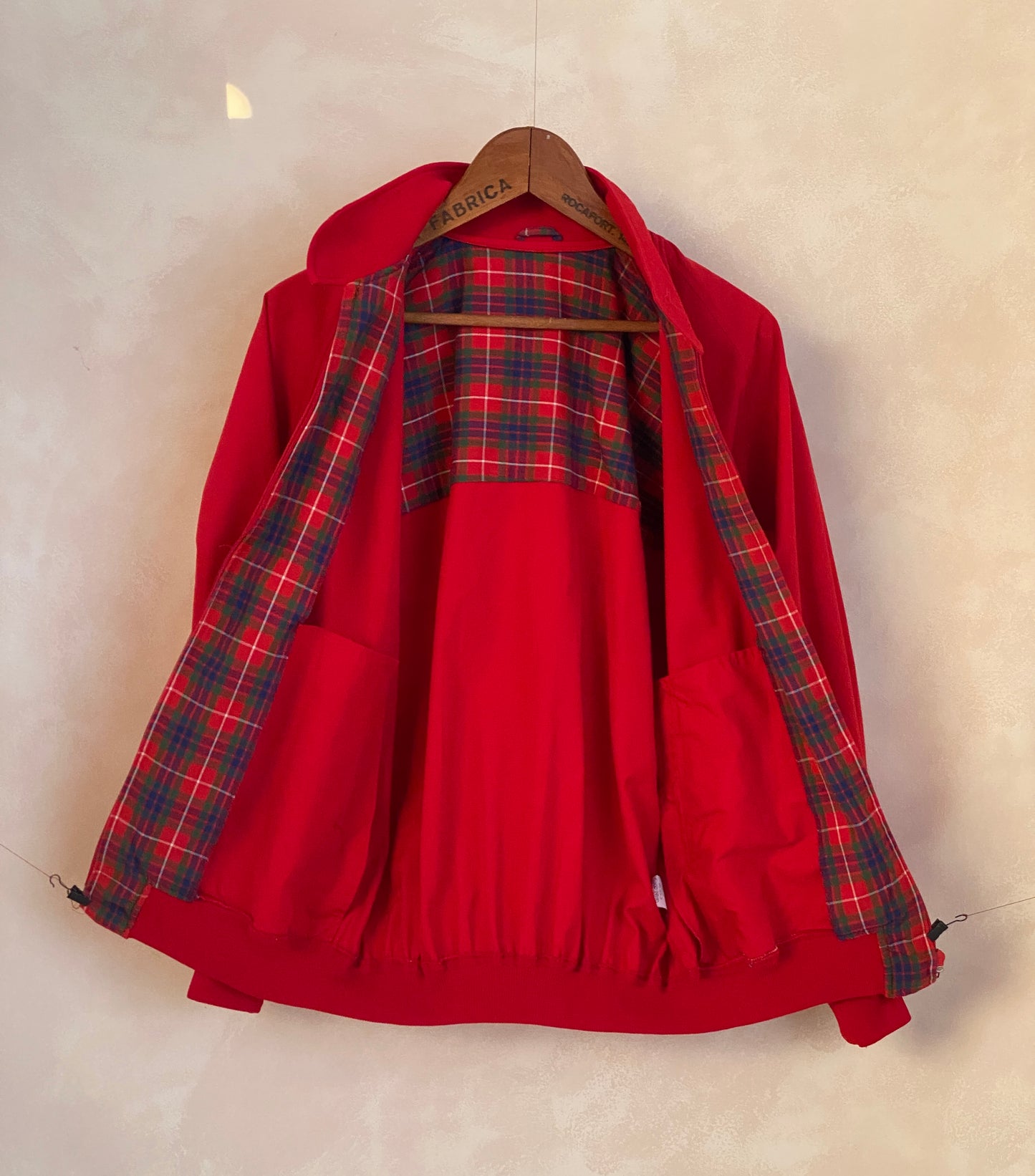 Size Medium Vintage Light Zipper Jacket - USA Vintage Bcn