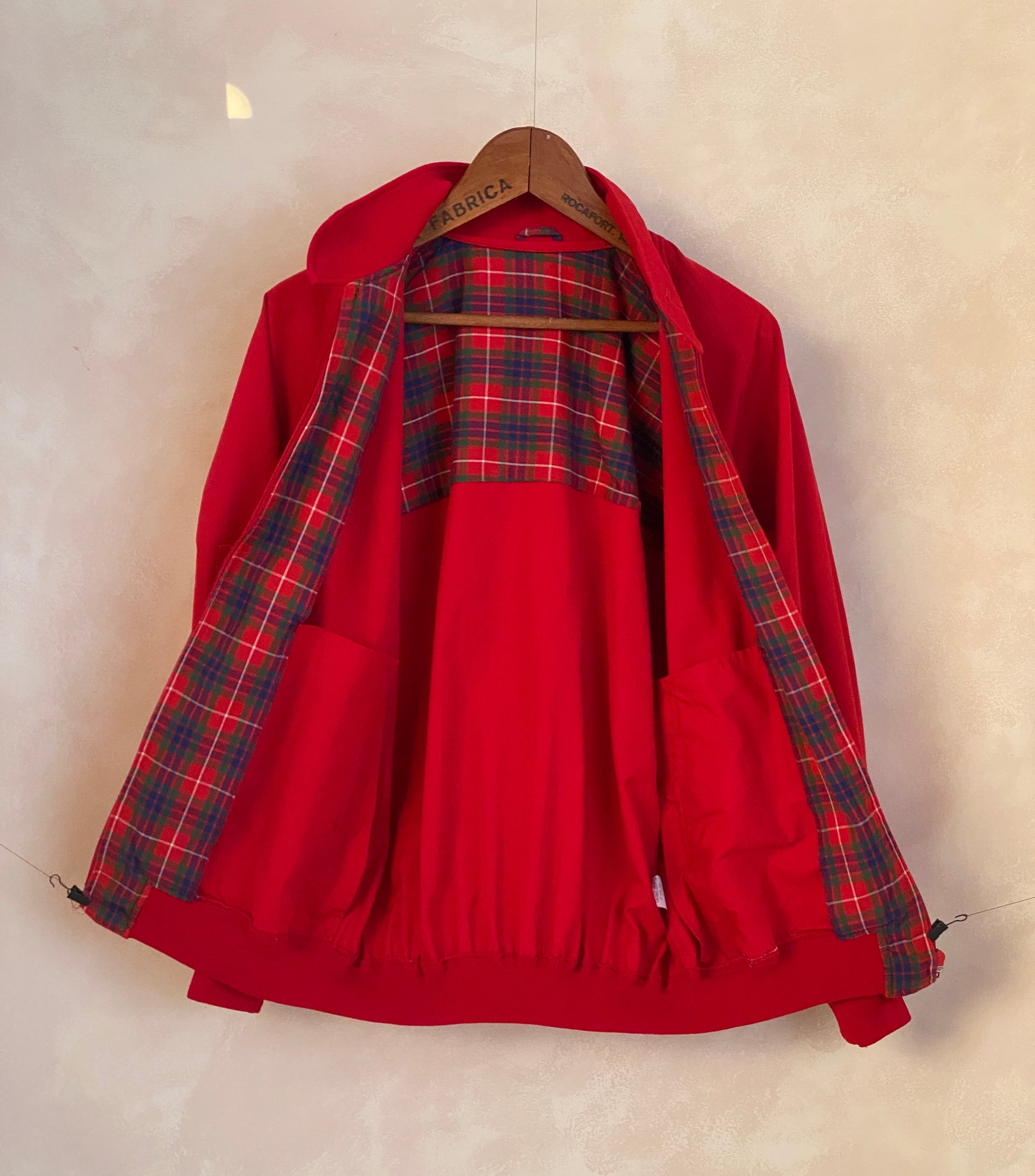 Size Medium Vintage Light Zipper Jacket - USA Vintage Bcn