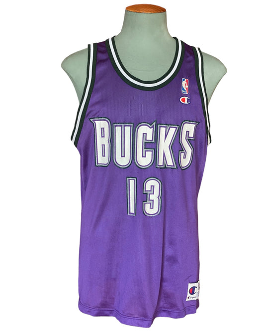 Vintage Champion NBA Jersey #13 Glenn Robinson Bucks - Size 48