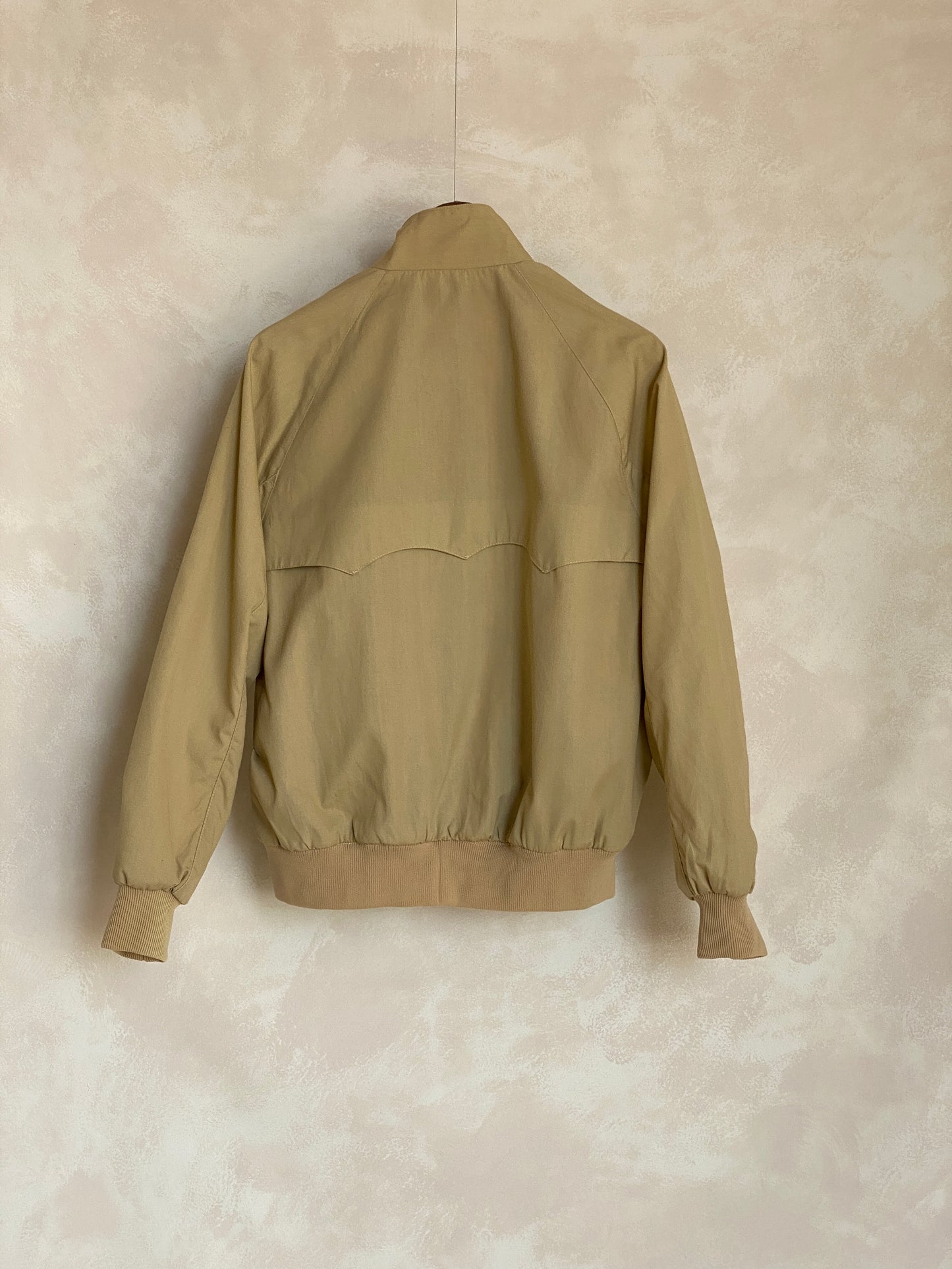 Size Medium Vintage Light Zipper Jacket Made in USA - USA Vintage Bcn