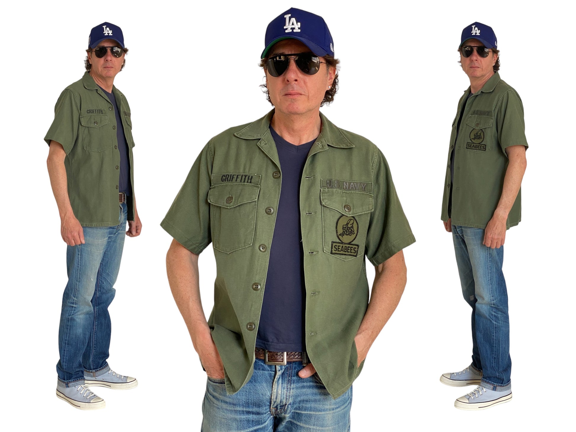 Medium Authentic 1970 US Army Vintage Vietnam Fatigue Shirt | Classic Military Style | USA Vintage BCN - USA Vintage Bcn