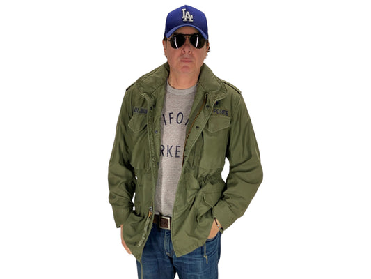 Small Reg. Authentic 1982 US Army Vintage M-65 field jacket - USA Vintage Bcn