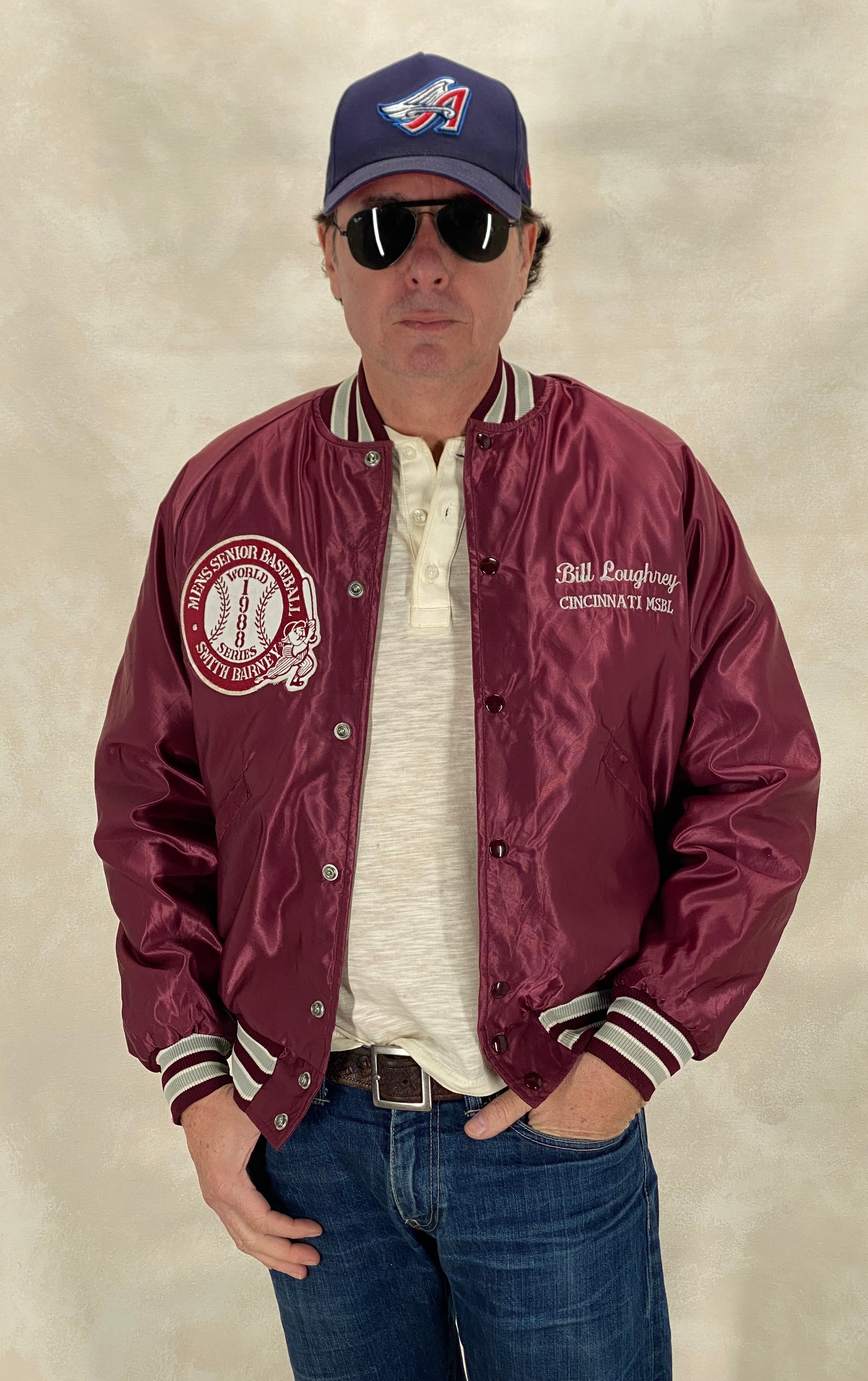 Size Med. Vintage 80s Butwin Satin Baseball Varsity Jacket – Made in USA - USA Vintage Bcn