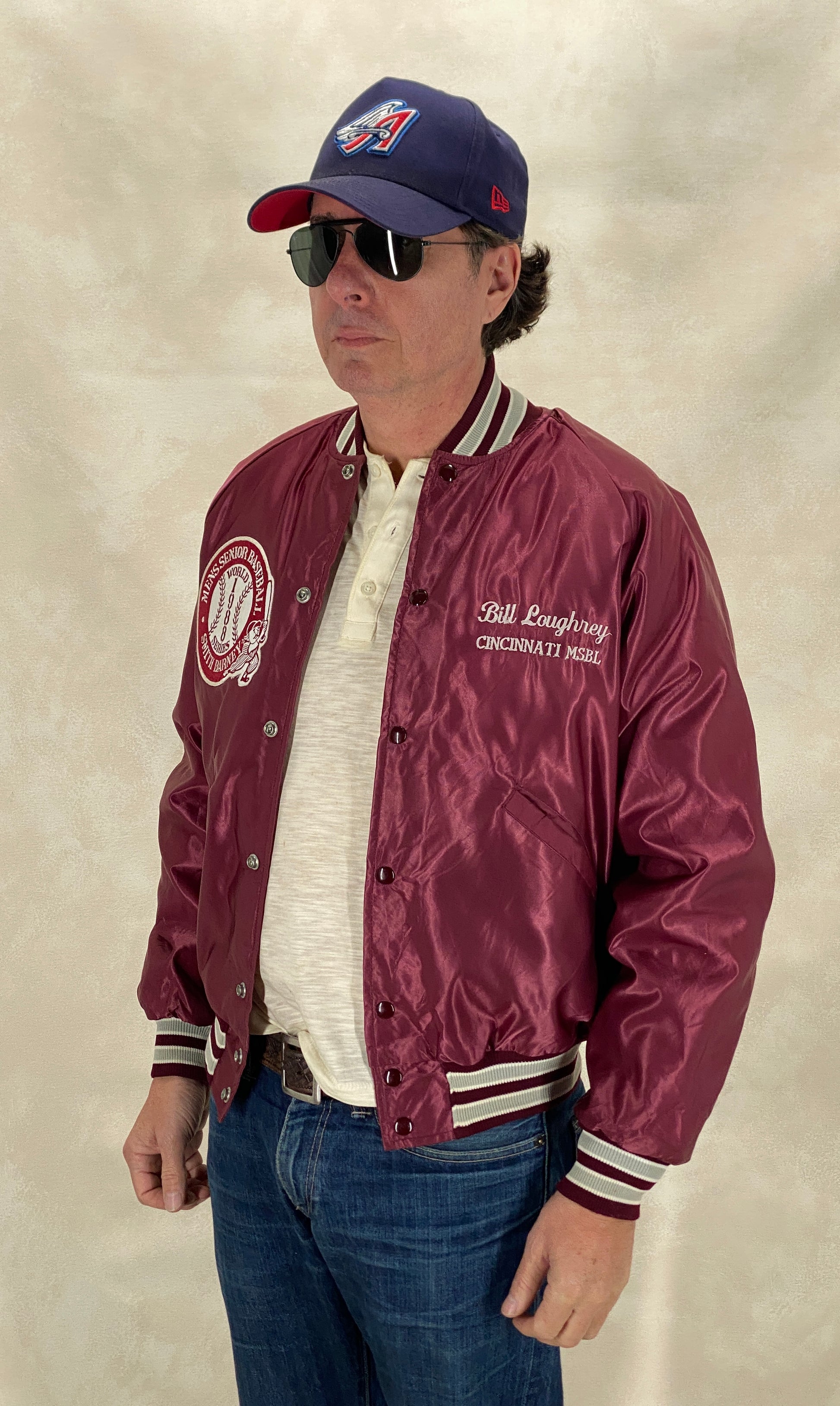 Size Med. Vintage 80s Butwin Satin Baseball Varsity Jacket – Made in USA - USA Vintage Bcn