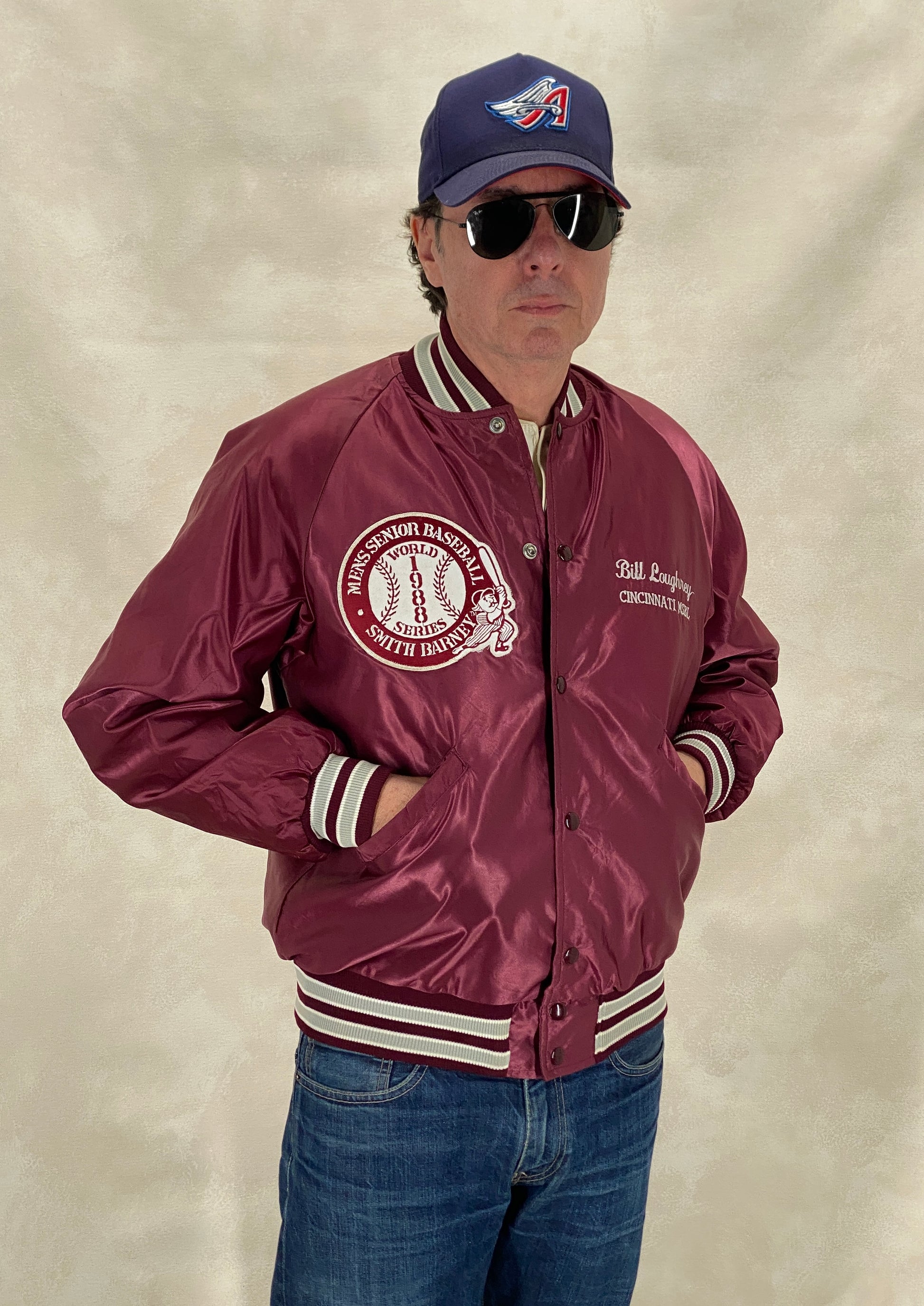 Size Med. Vintage 80s Butwin Satin Baseball Varsity Jacket – Made in USA - USA Vintage Bcn