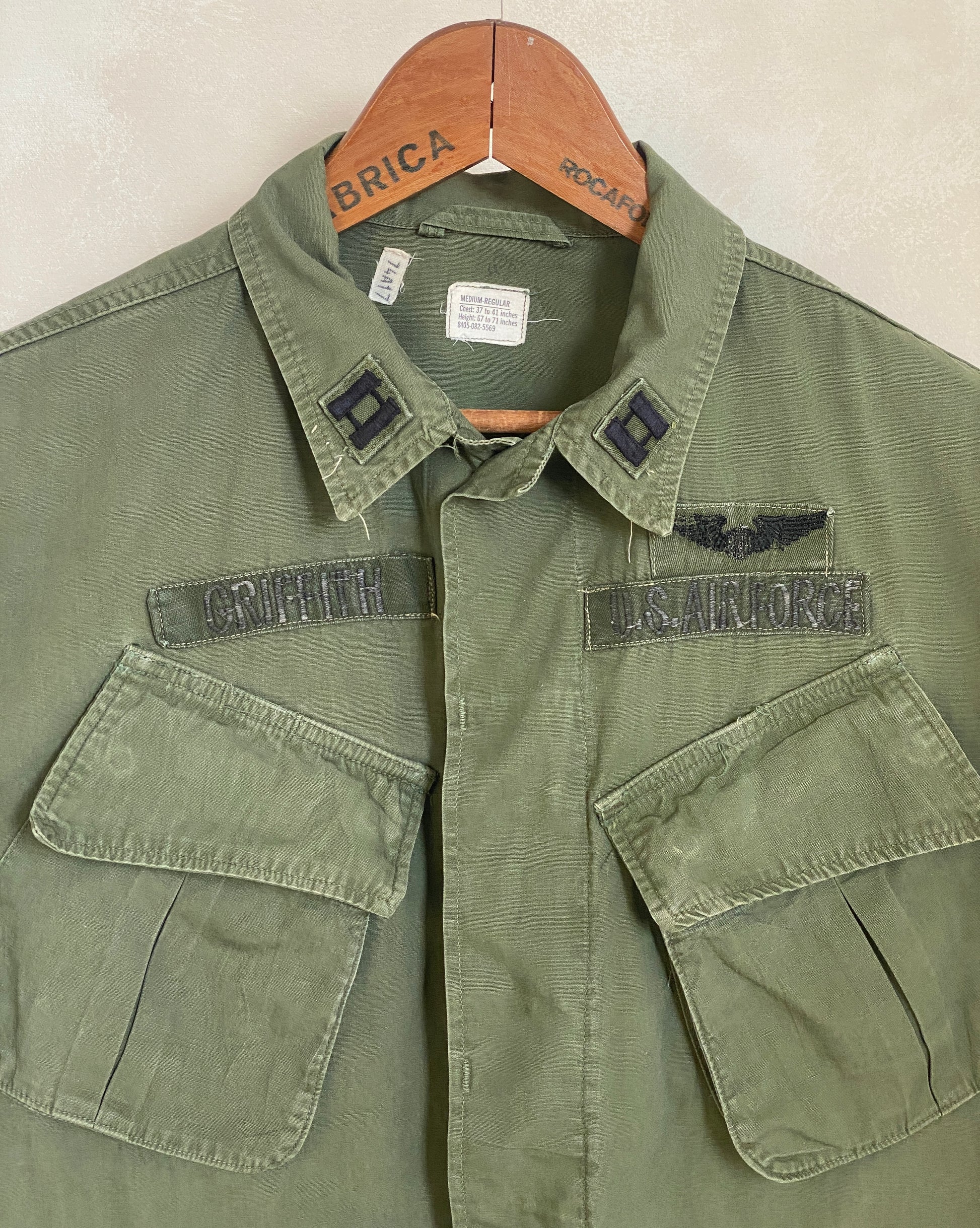 Medium. Authentic 1967 US Air Force vintage Vietnam jungle jacket. - USA Vintage Bcn