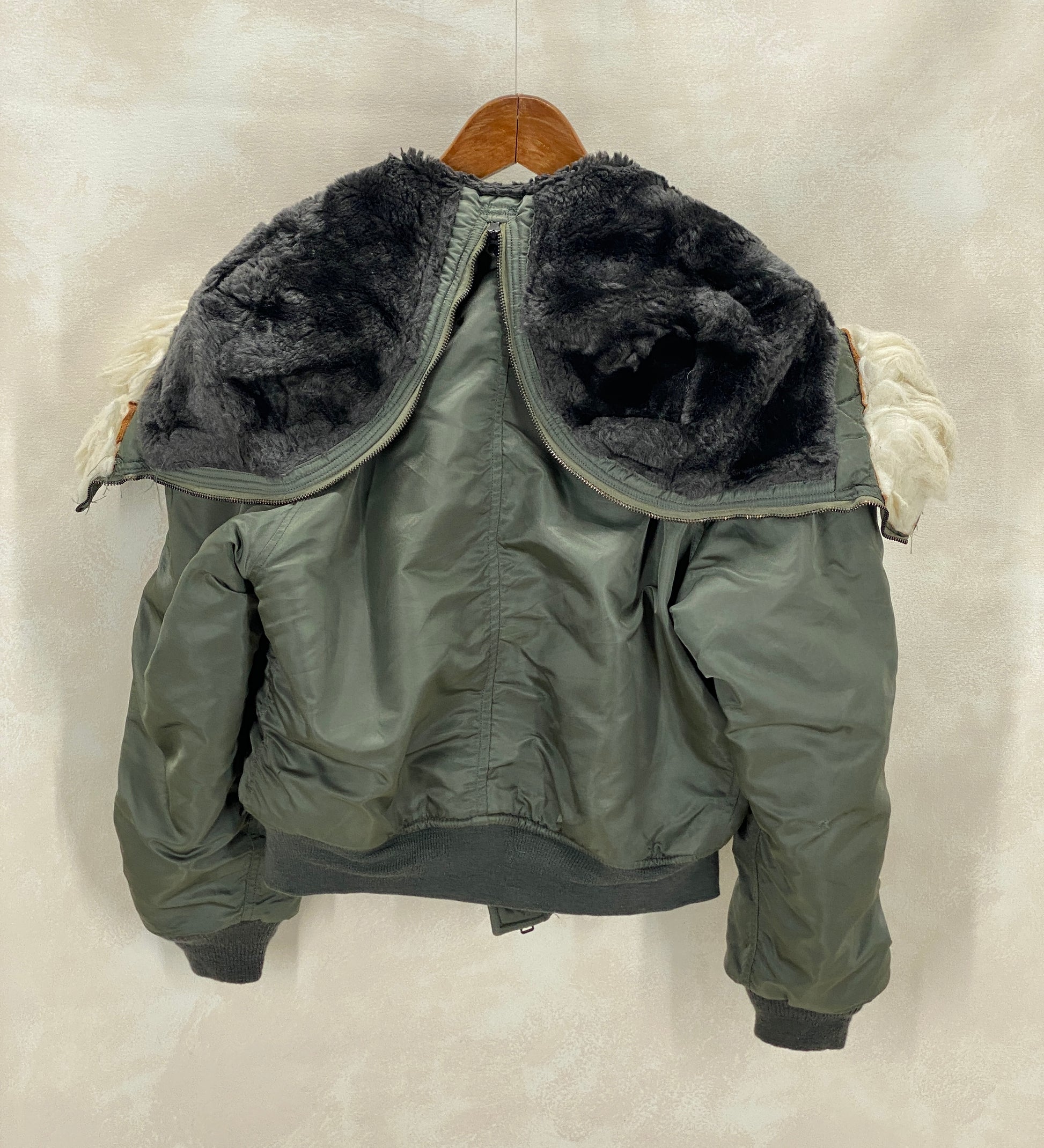 vintage us air force n2b jacket cold weather flyer small medium