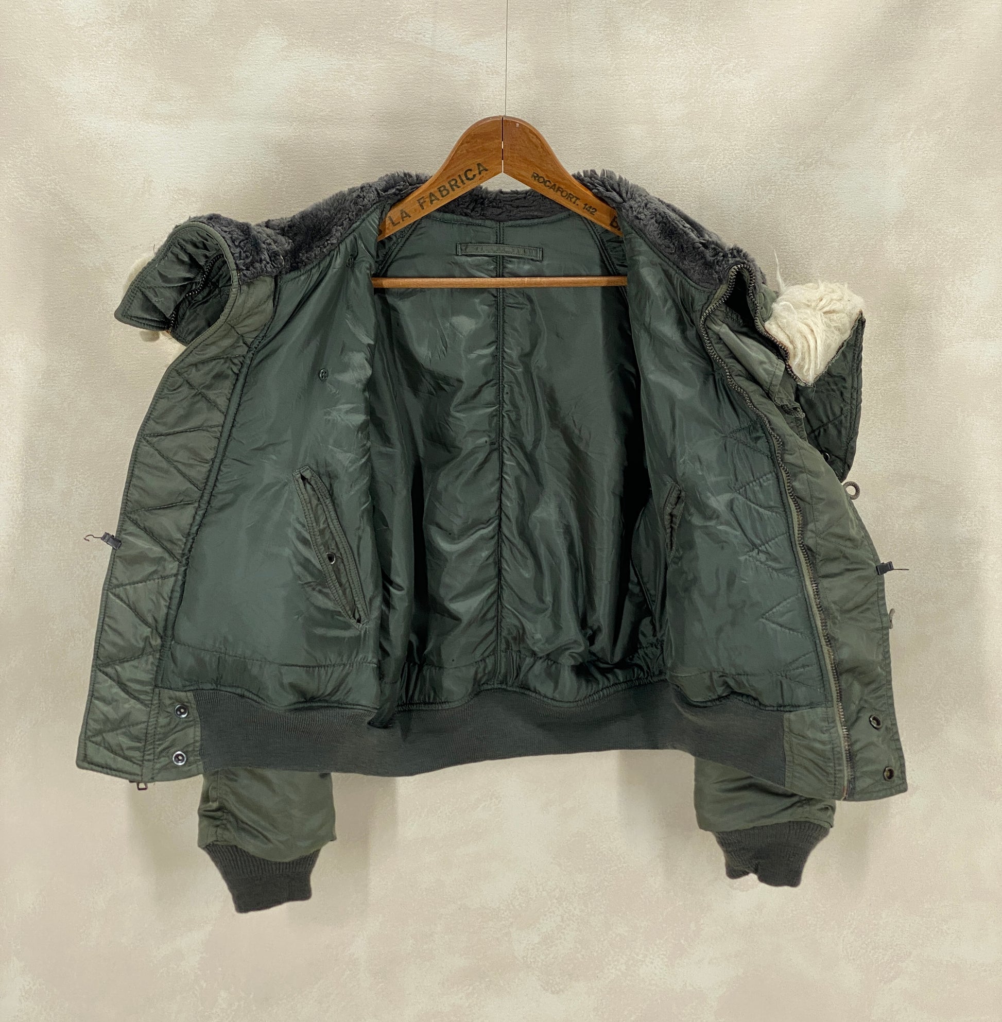 vintage us air force n2b jacket cold weather flyer small medium