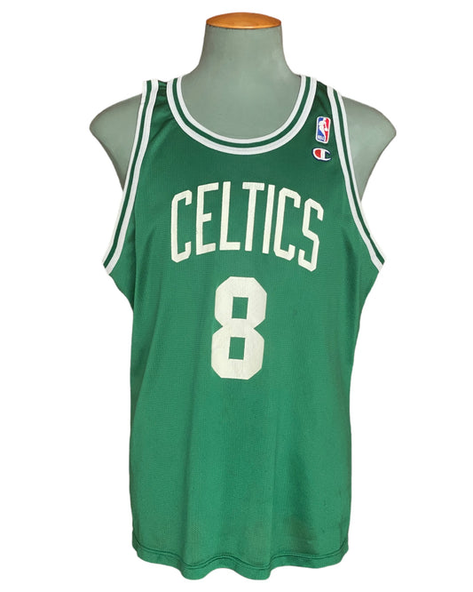 Vintage 90s NBA Celtics #8 Walker Jersey - Size 48 | Made by Champion