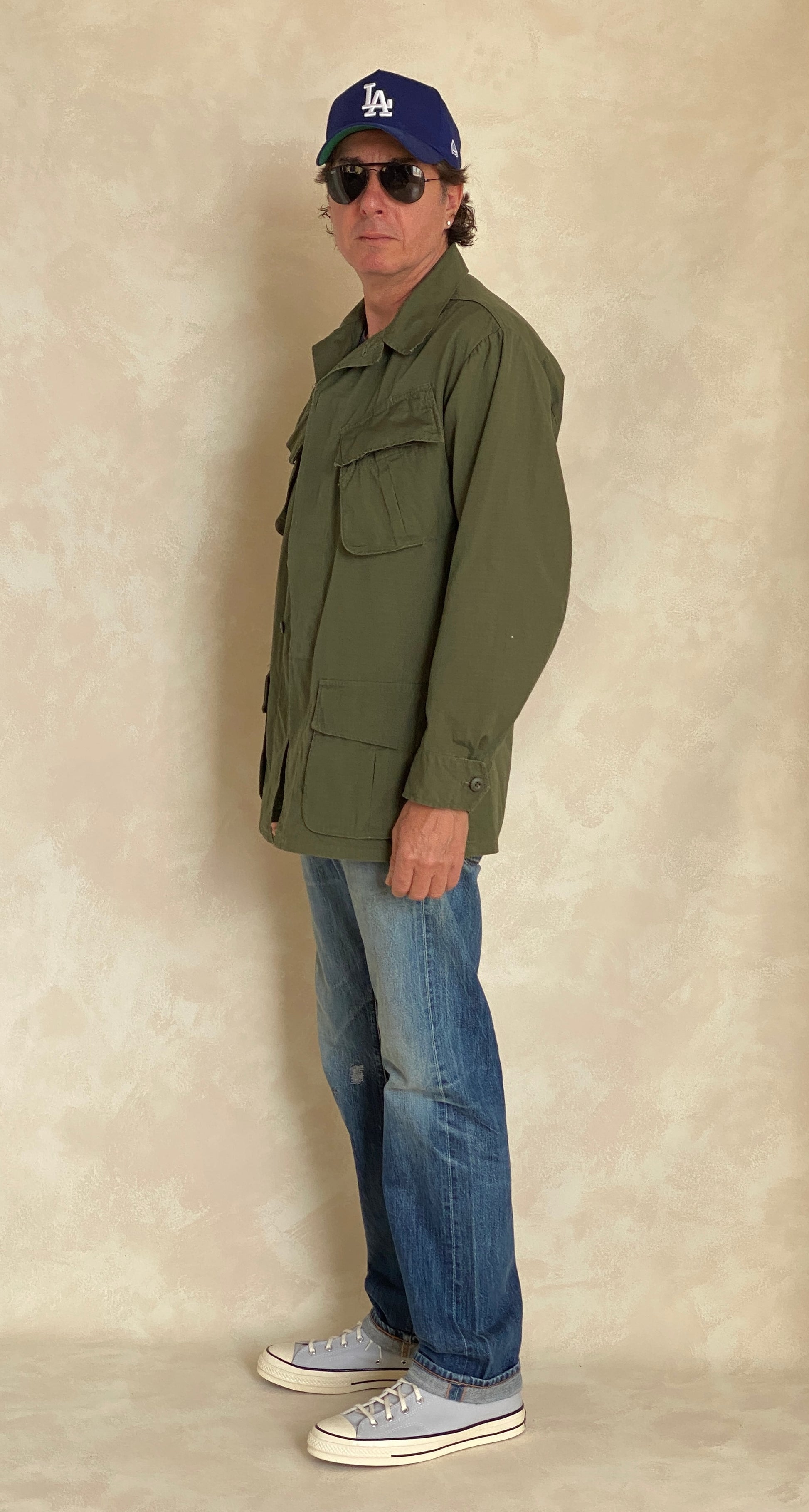 Authentic 1969 US Army Vintage Vietnam Jungle Jacket | Size Medium Long | Timeless Military Style