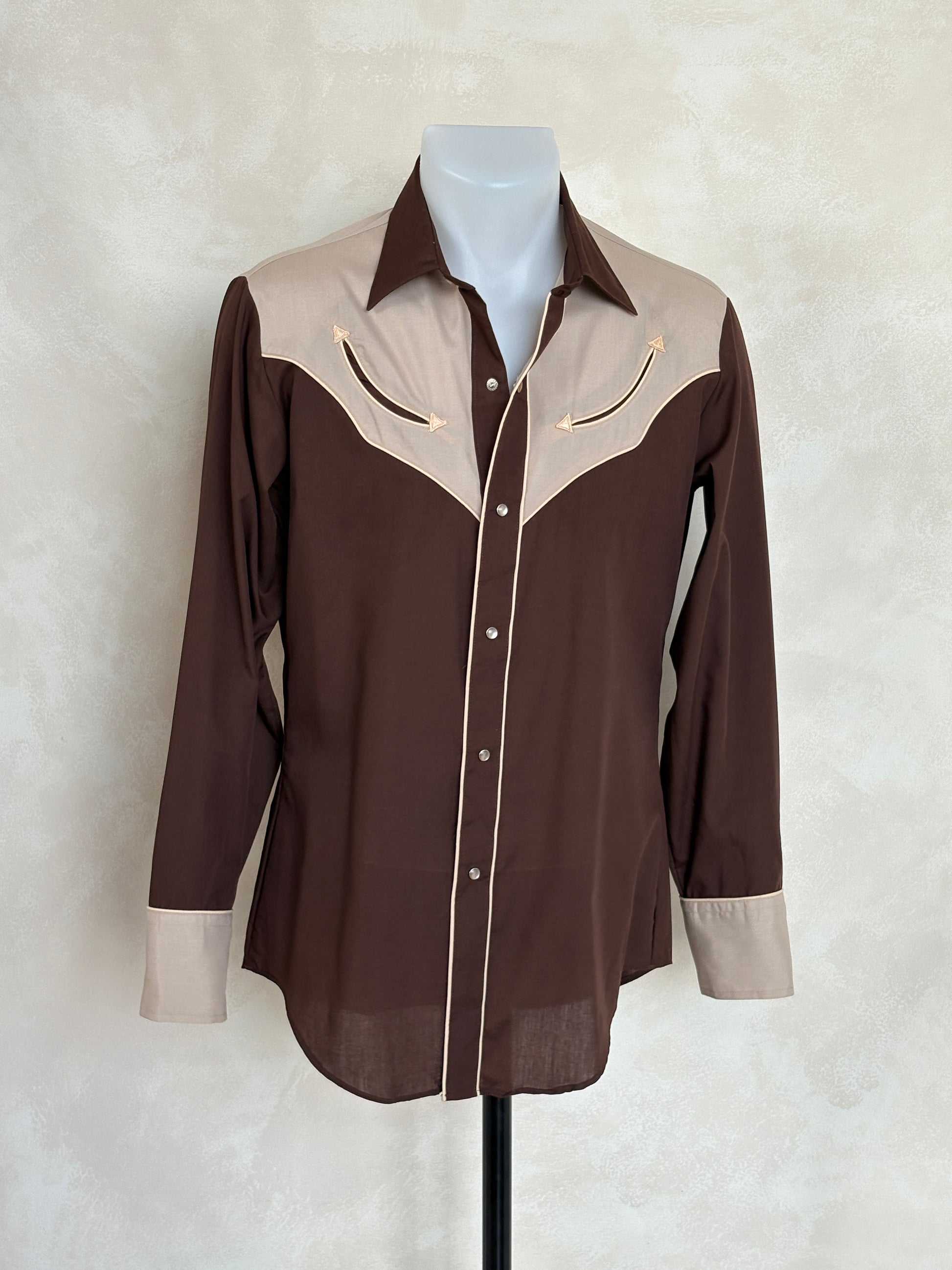 Size M. Authentic Vintage 80’s Levis Western Shirt - USA Vintage Bcn