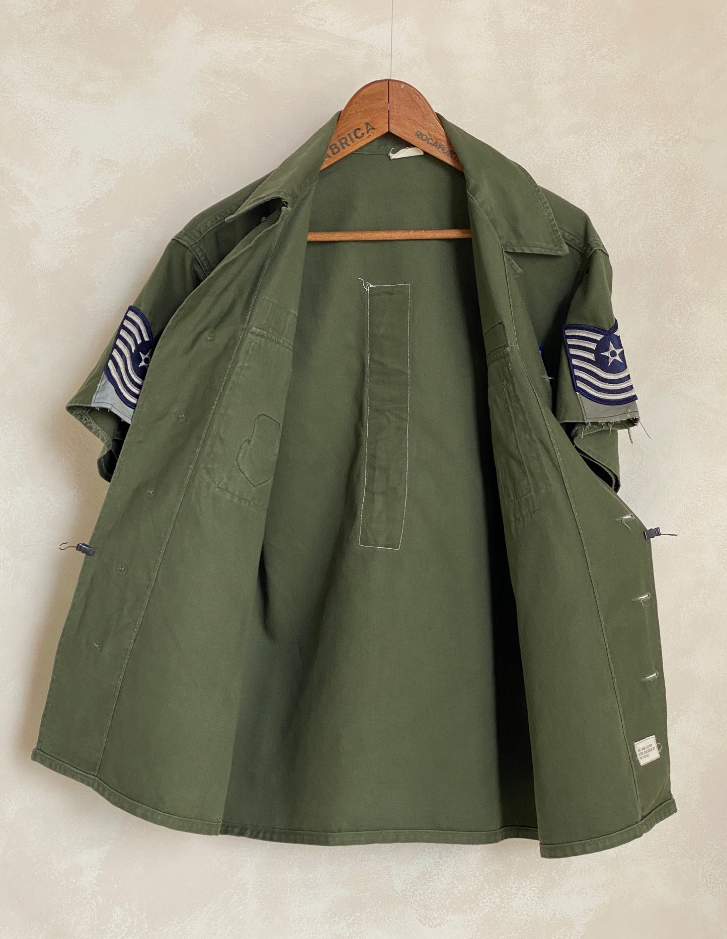 Medium. Authentic 1963 US Air Force vintage Fatigue Shirt - USA Vintage Bcn