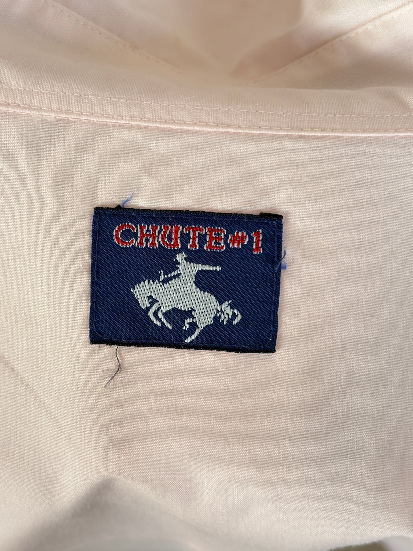 Size M. Authentic 70’s embroidered shirt Western Shirt - USA Vintage Bcn