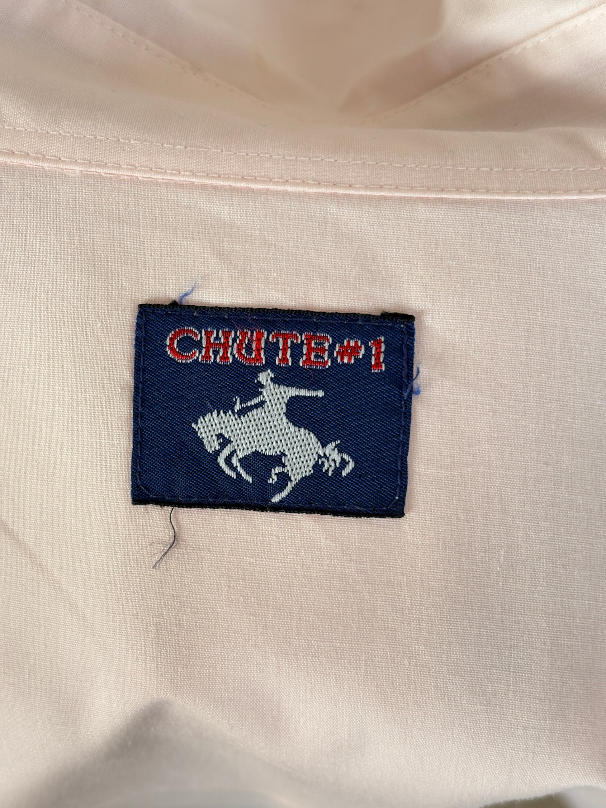Size M. Authentic 70’s embroidered shirt Western Shirt - USA Vintage Bcn