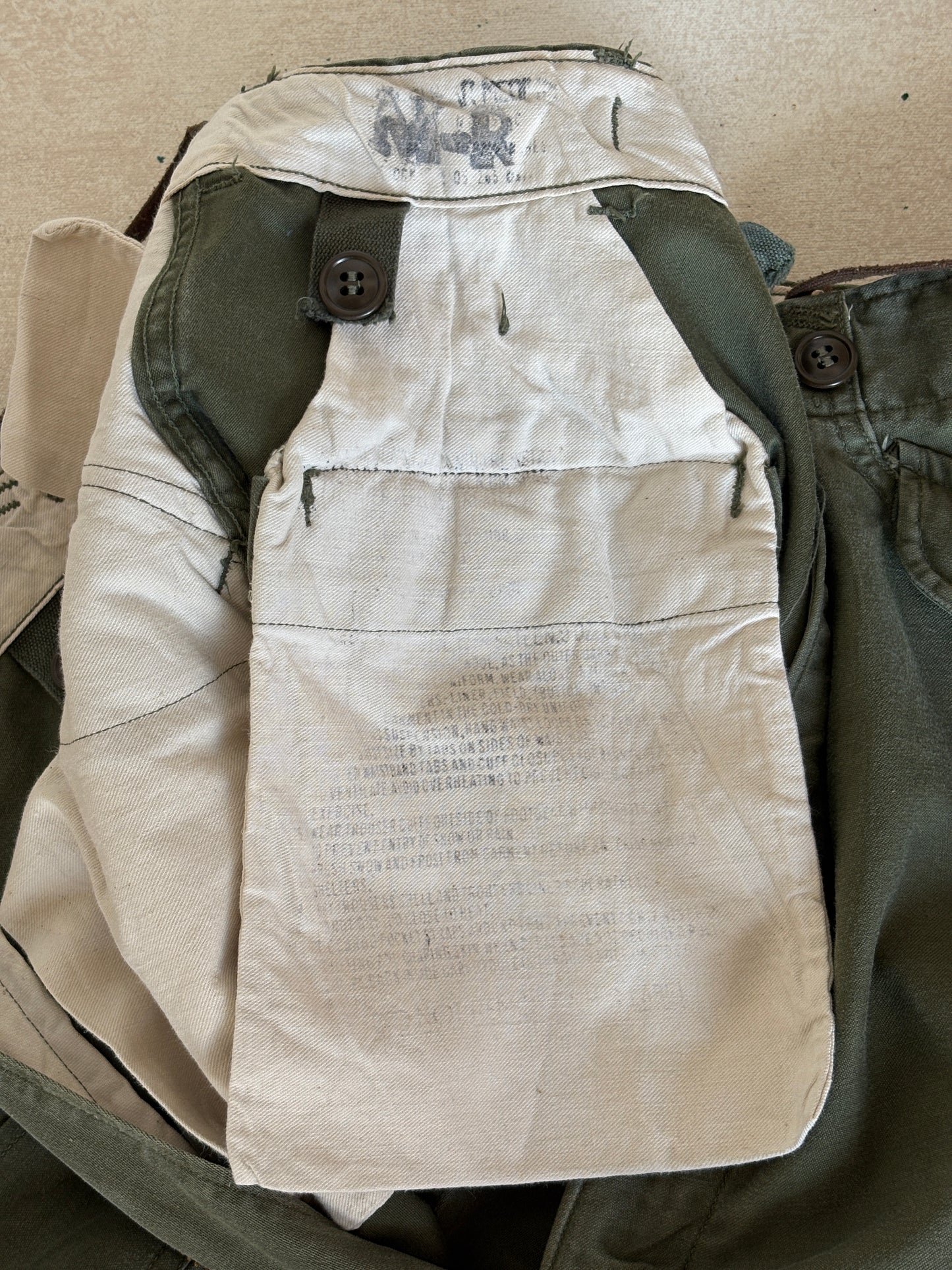 Vintage M-51 US Army Field Cargo Pants – Made in USA - Size Medium Military Trousers