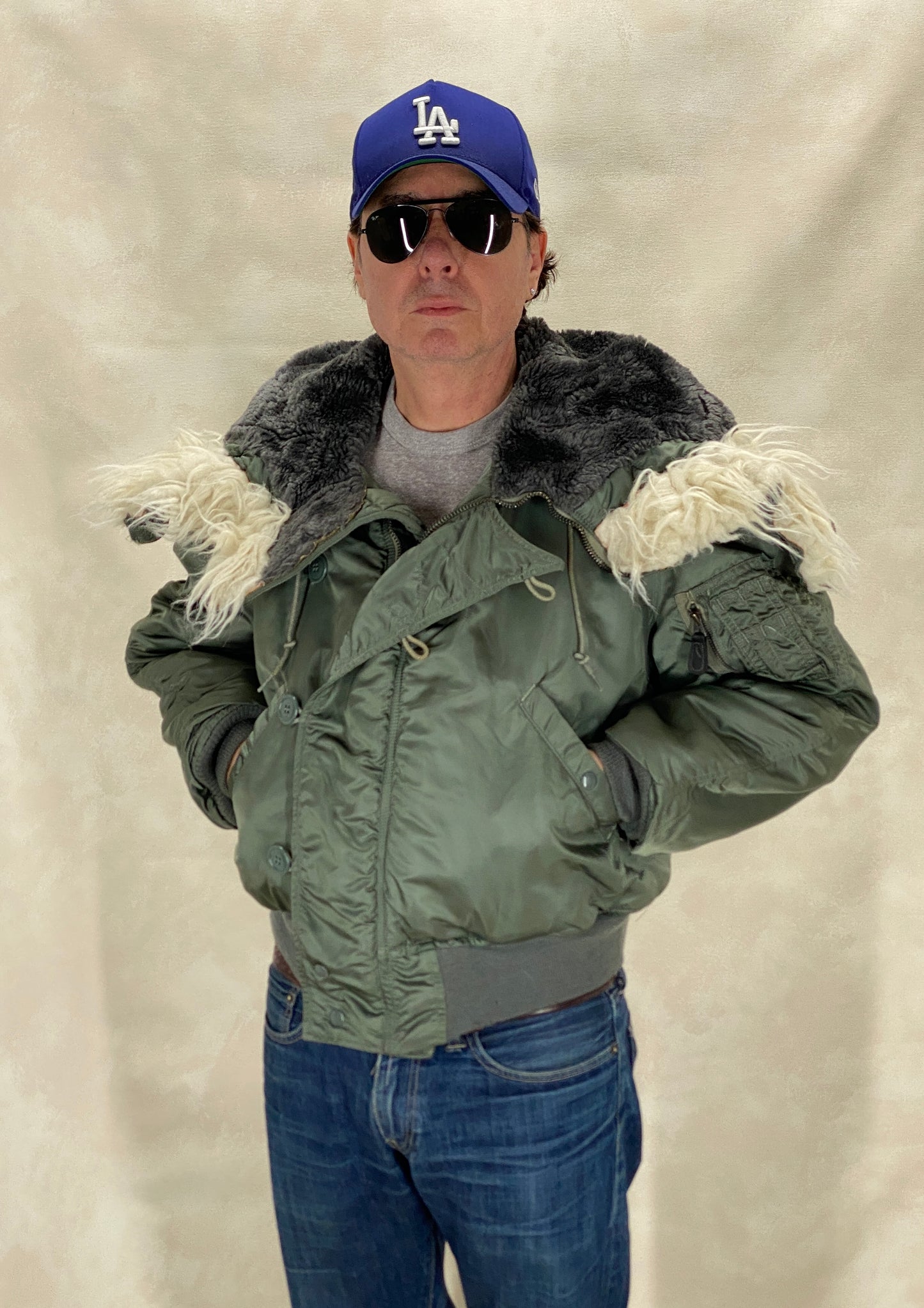 Large. Authentic US Air Force vintage N-2B extreme cold weather Flyer Jacket - USA Vintage Bcn