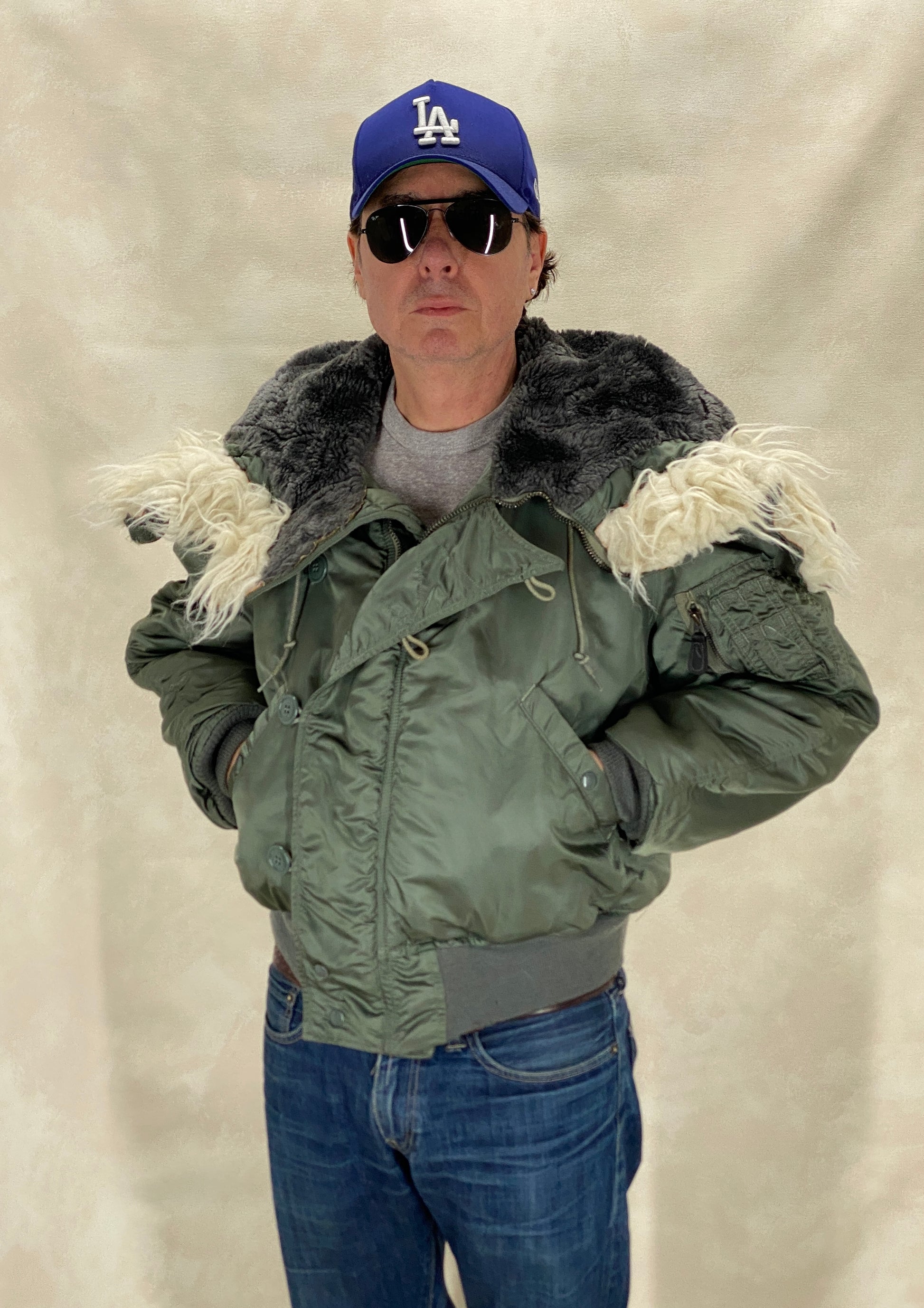 Large. Authentic US Air Force vintage N-2B extreme cold weather Flyer Jacket - USA Vintage Bcn