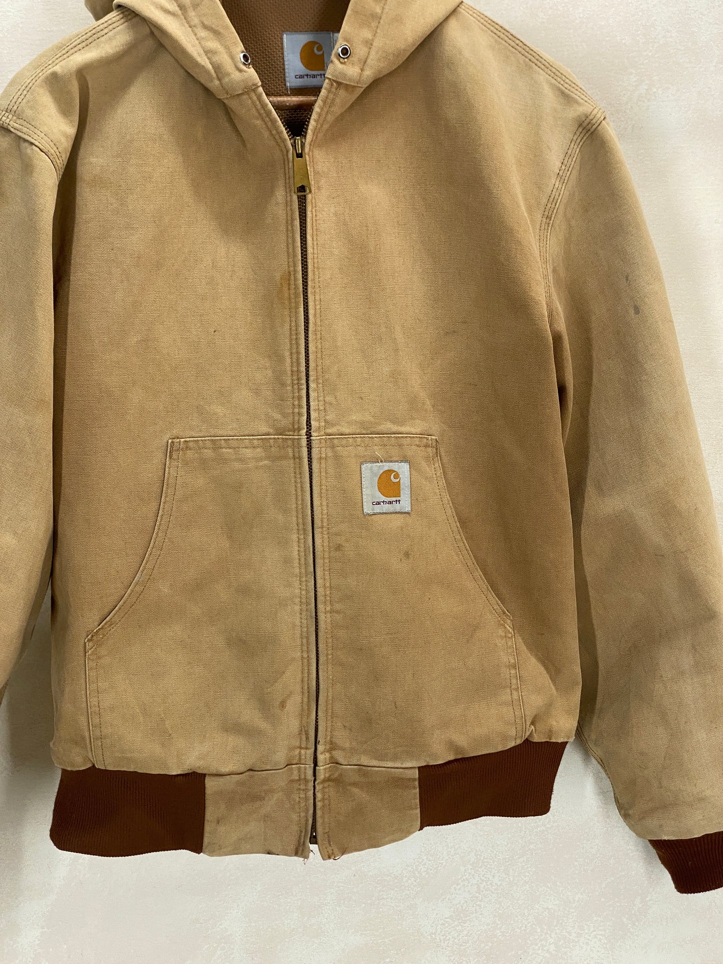 Size Med. Vintage hooded Carhartt jacketMade in USA - USA Vintage Bcn