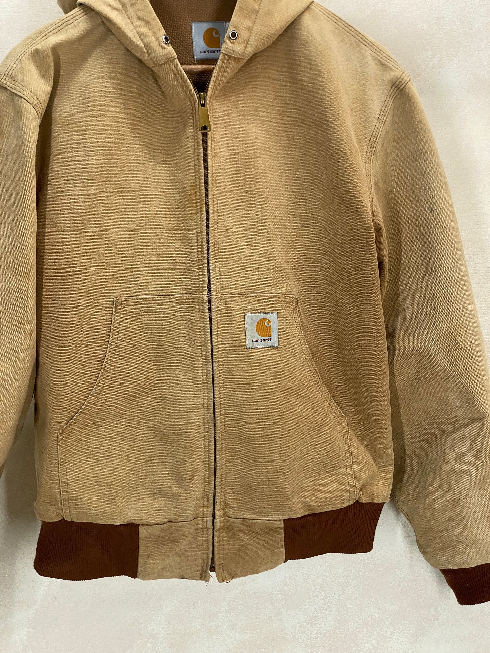 Size Med. Vintage hooded Carhartt jacketMade in USA - USA Vintage Bcn